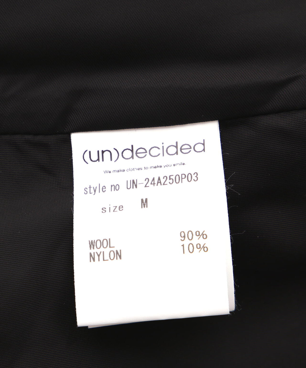 (un)decided/アンディサデッド/F to B Wearable Dress