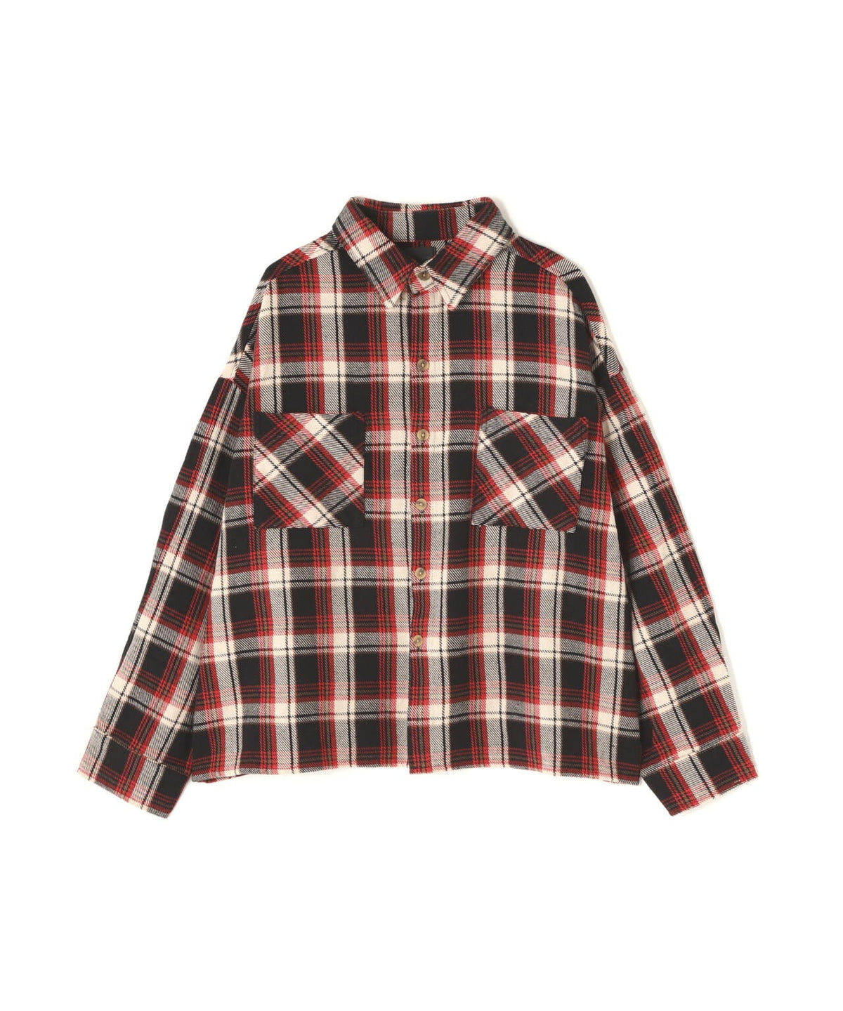 【WEB&DEPOT限定】DankeSchon/ダンケシェーン/COTTON FLANNEL CHECK SHIRT