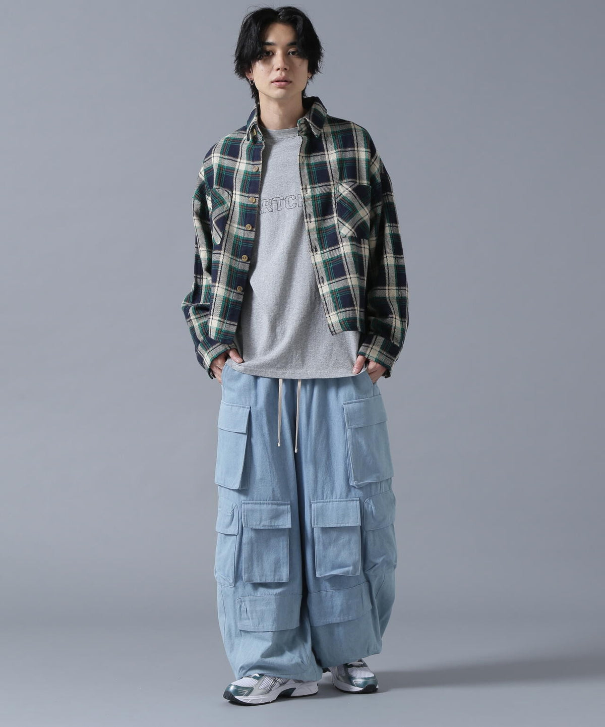 【WEB&DEPOT限定】DankeSchon/ダンケシェーン/COTTON FLANNEL CHECK SHIRT