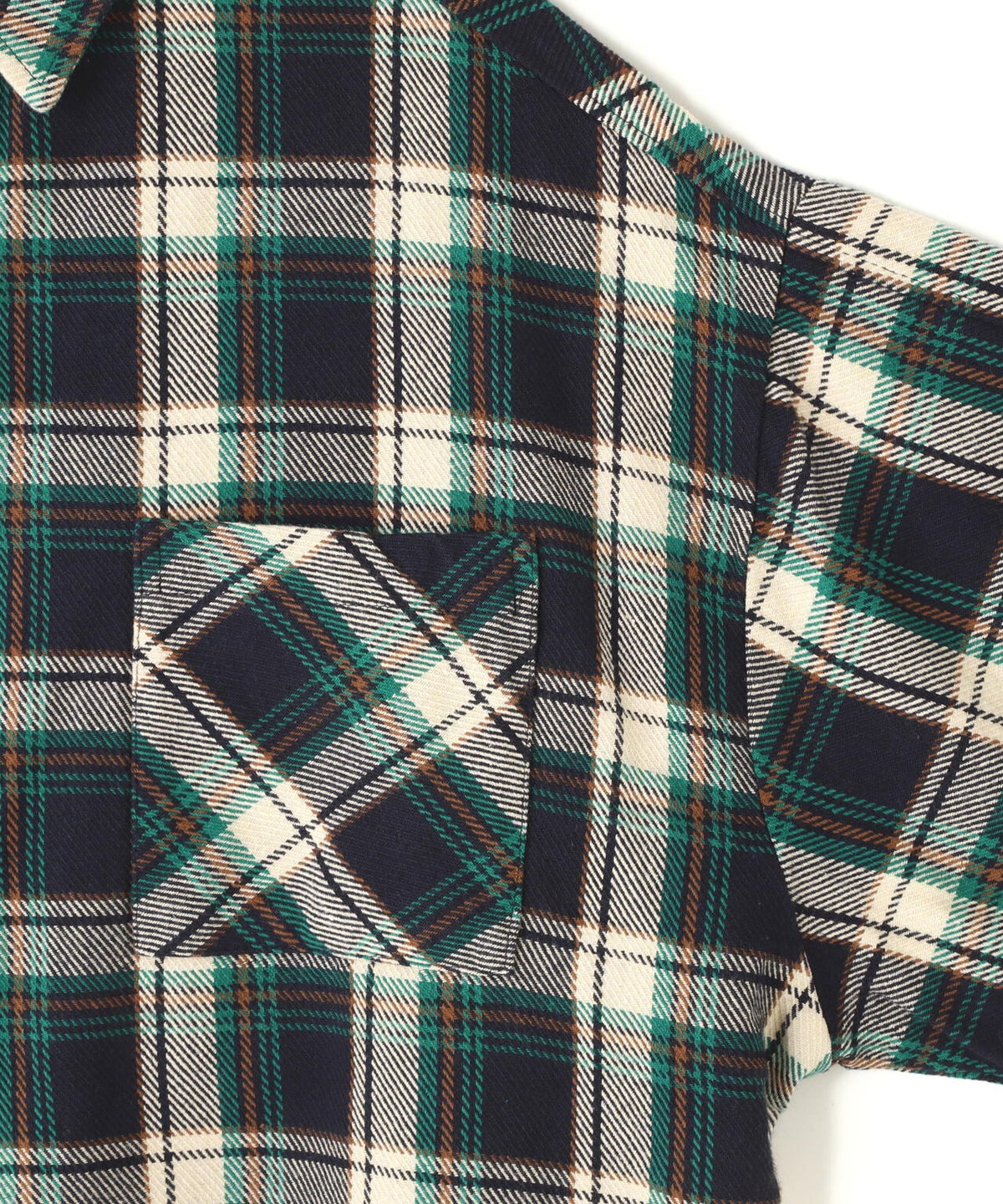 【WEB&DEPOT限定】DankeSchon/ダンケシェーン/COTTON FLANNEL CHECK SHIRT