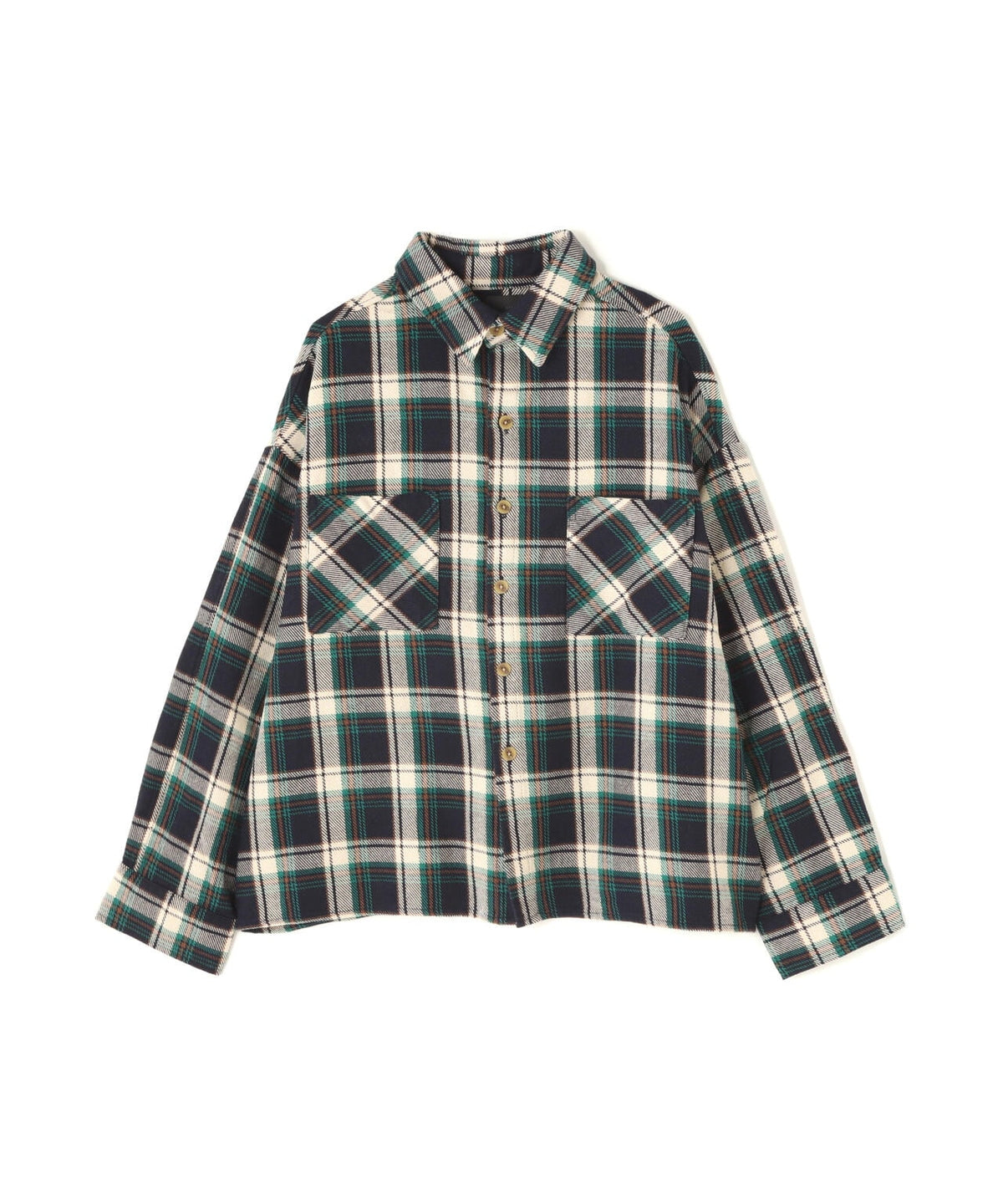 【WEB&DEPOT限定】DankeSchon/ダンケシェーン/COTTON FLANNEL CHECK SHIRT