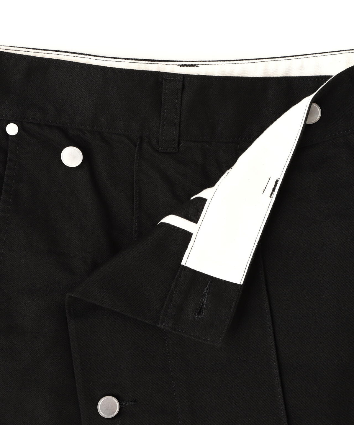 VOLTAGE CONTROL FILTER/ヴォルテージコントロールフィルター/MODIFIED CHINO WRAP SKIRT