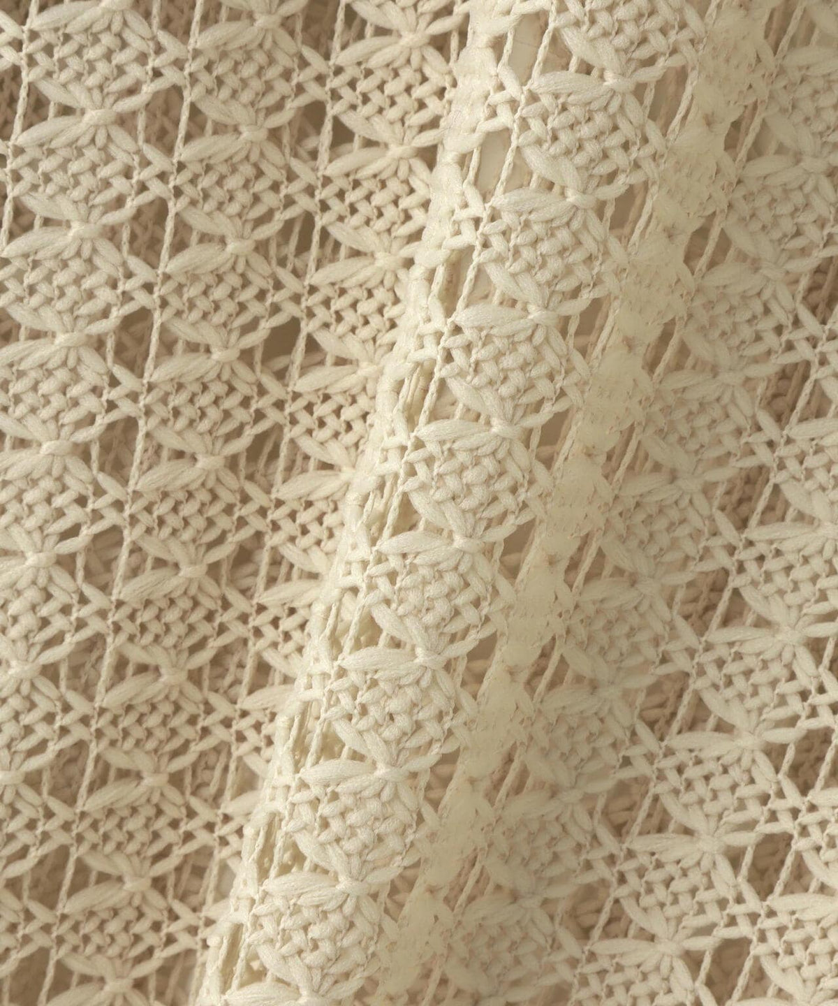 (un)decided/アンディサデッド/Distinctive Wave Knit Shirt