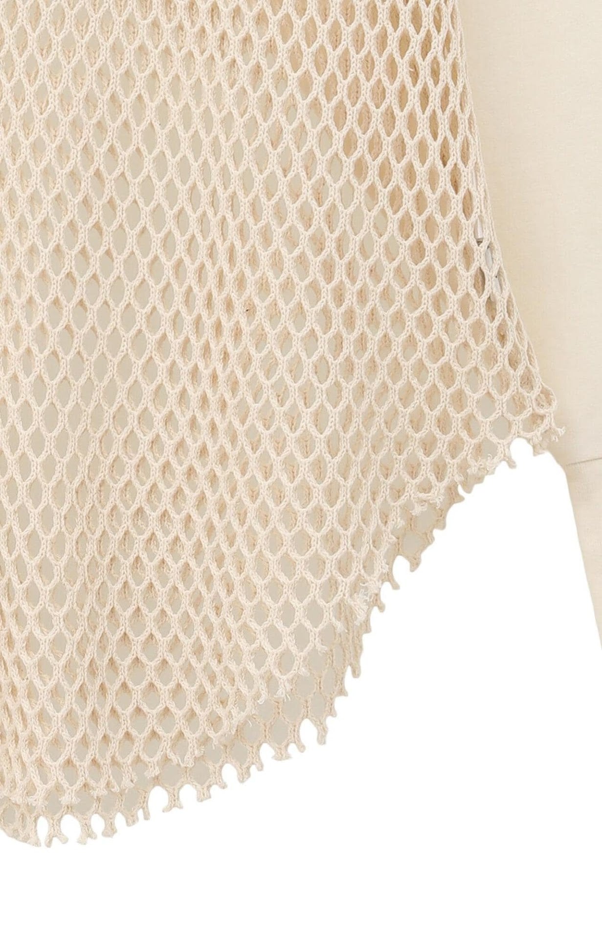 MANOF/マノフ/MESH RAGLAN CUT TOPS