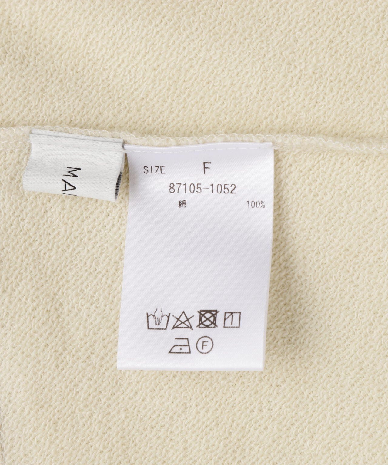 MANOF/マノフ/BACK OPEN CUT TOPS