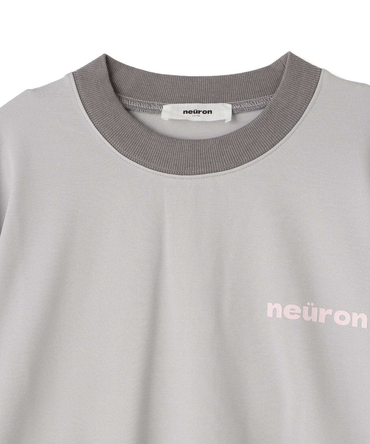 neuron/にゅうろん/ロゴロングTシャツ