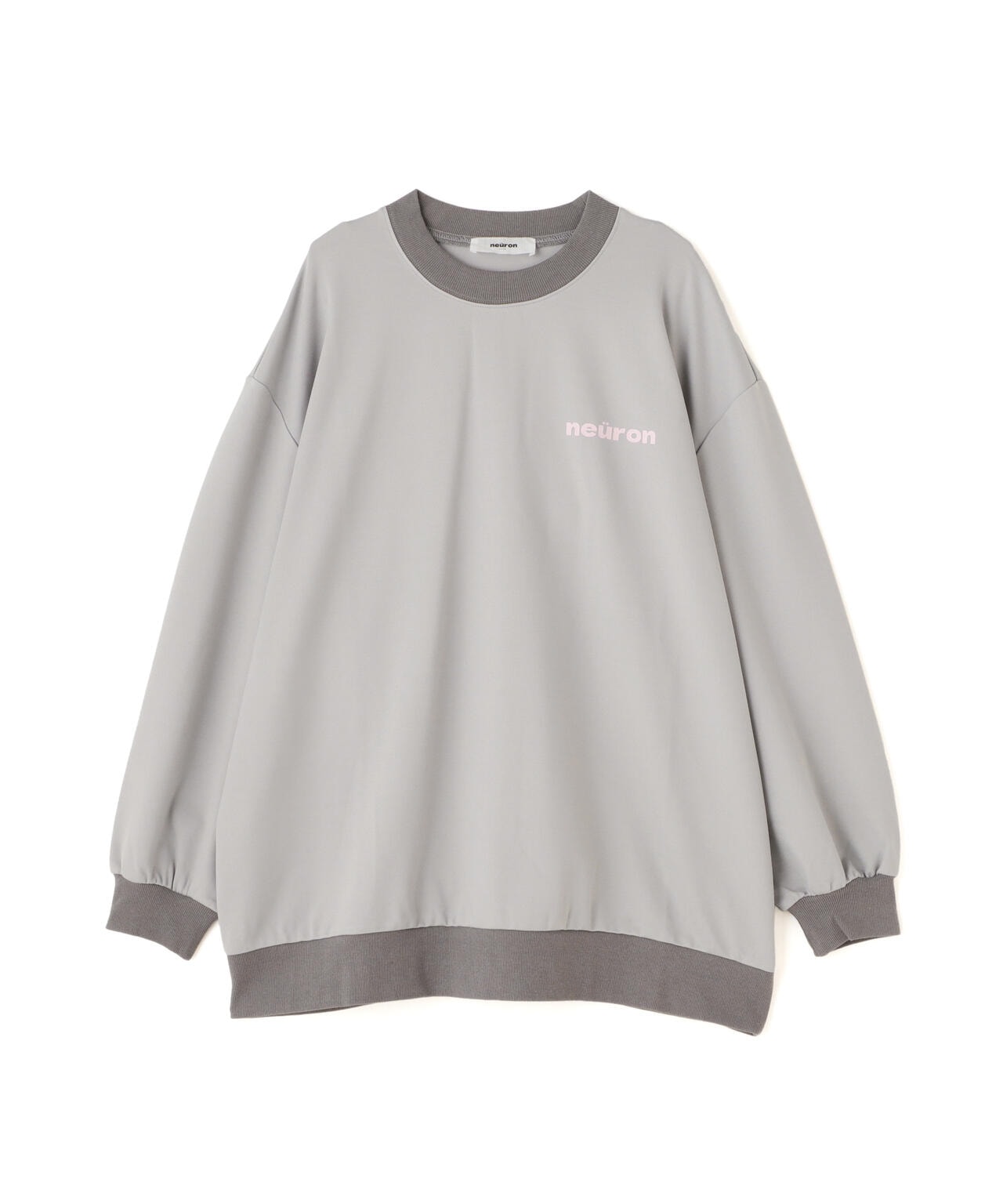 neuron/にゅうろん/ロゴロングTシャツ