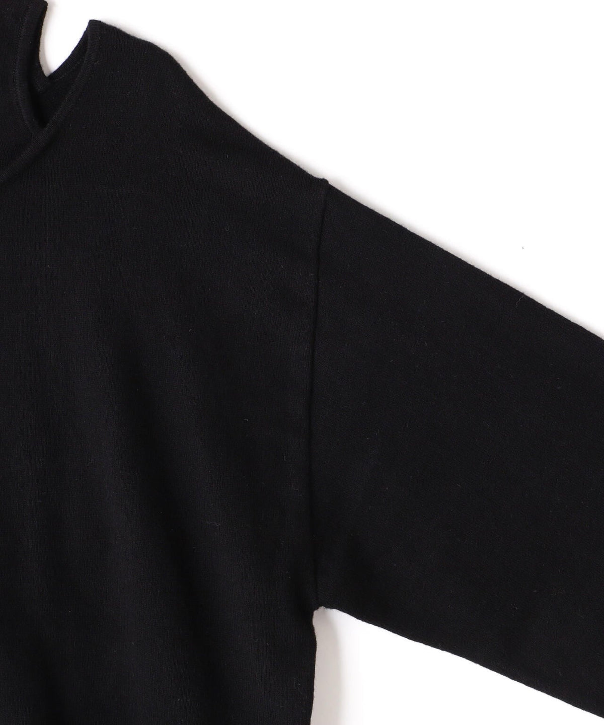 MANOF/マノフ/NECK LAYERED KNIT TOPS