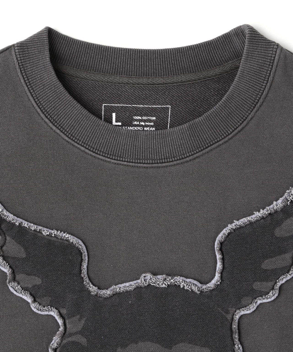 DankeSchon×BRANDALISED/ダンケシェーン×ブランダライズド/SWEAT CREWNECK KEEP MONCKEY