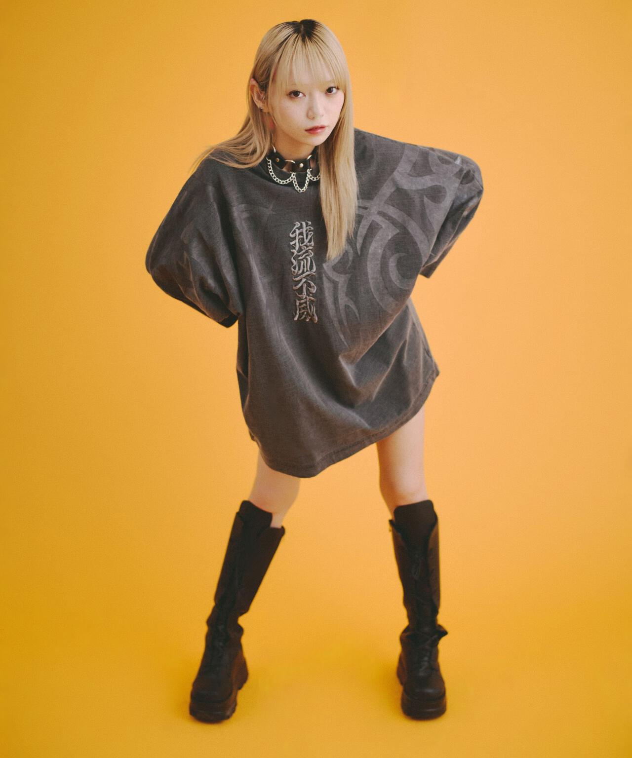GALFY/ガルフィー/【LHP別注】ピグメントドルマン中二病BIG TEE