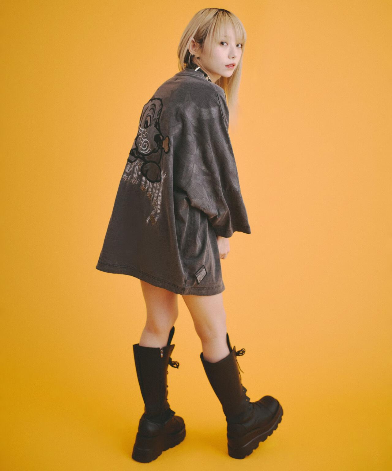 GALFY/ガルフィー/【LHP別注】ピグメントドルマン中二病BIG TEE