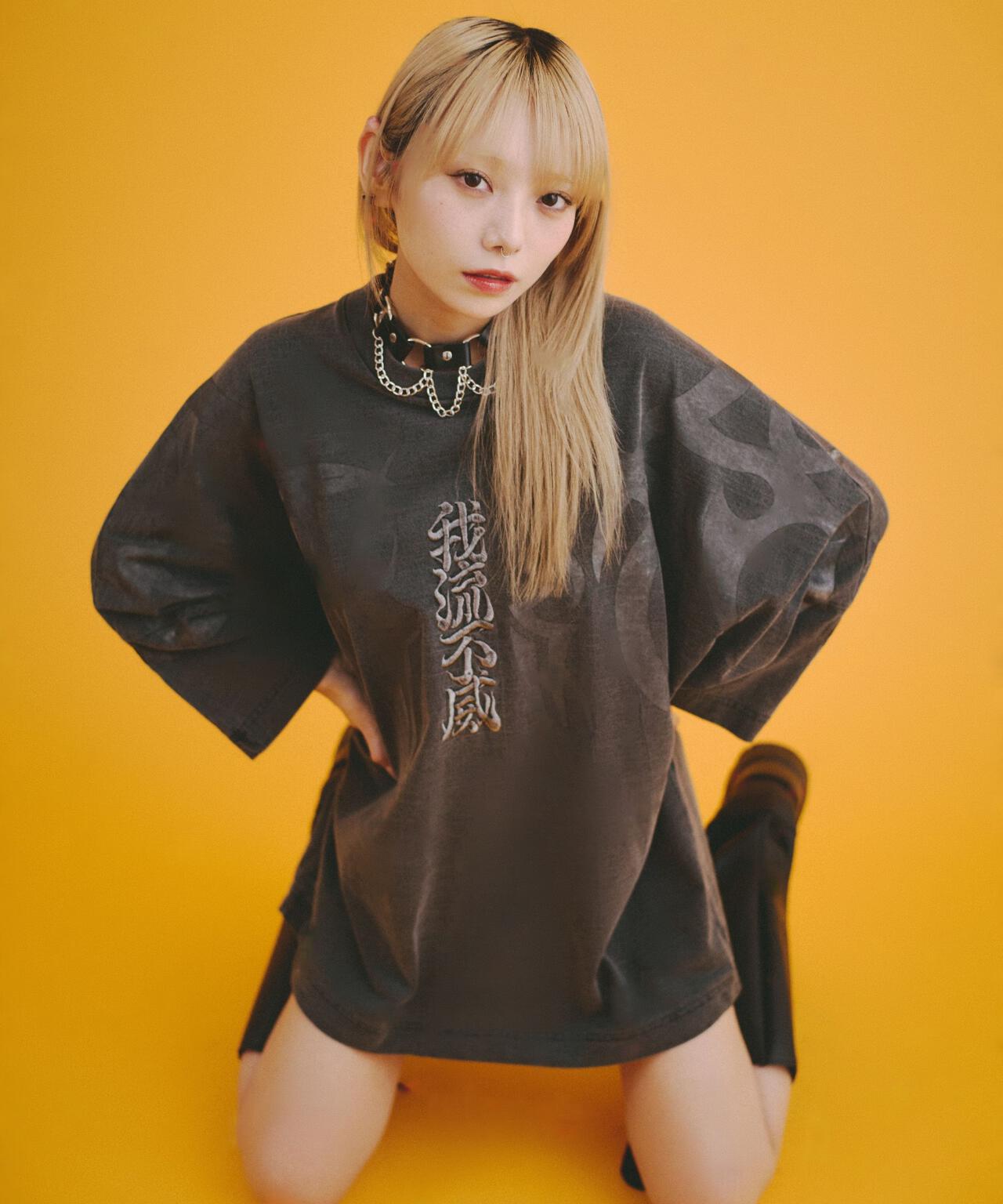 GALFY/ガルフィー/【LHP別注】ピグメントドルマン中二病BIG TEE