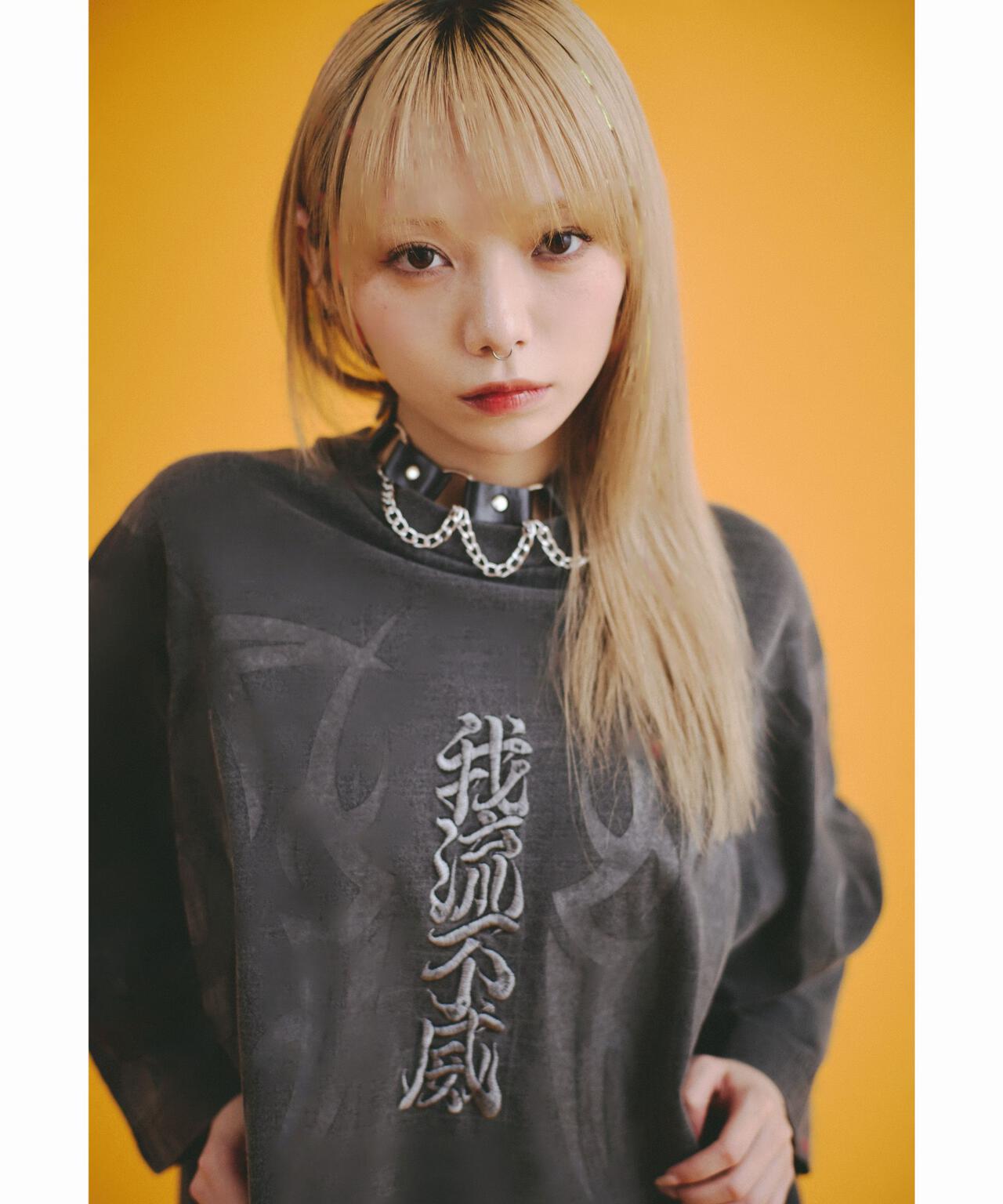 GALFY/ガルフィー/【LHP別注】ピグメントドルマン中二病BIG TEE