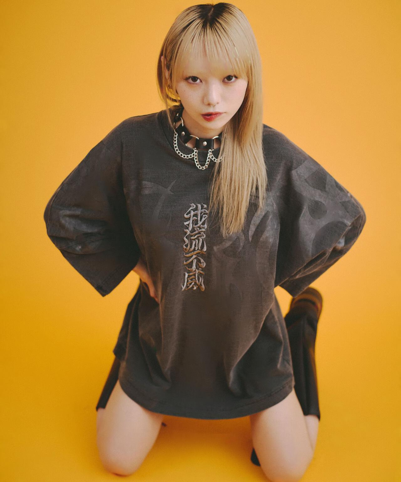GALFY/ガルフィー/【LHP別注】ピグメントドルマン中二病BIG TEE