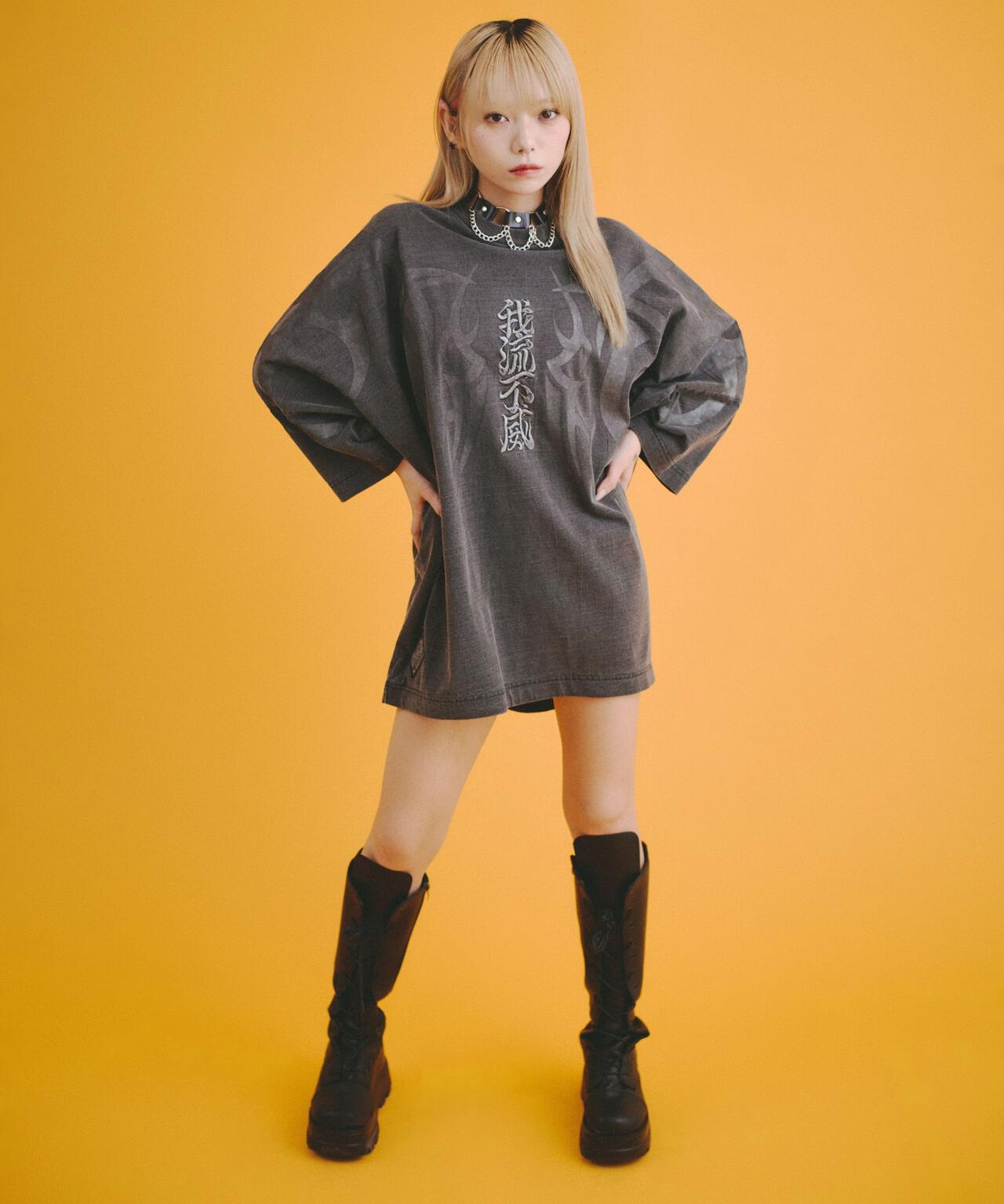 GALFY/ガルフィー/【LHP別注】ピグメントドルマン中二病BIG TEE
