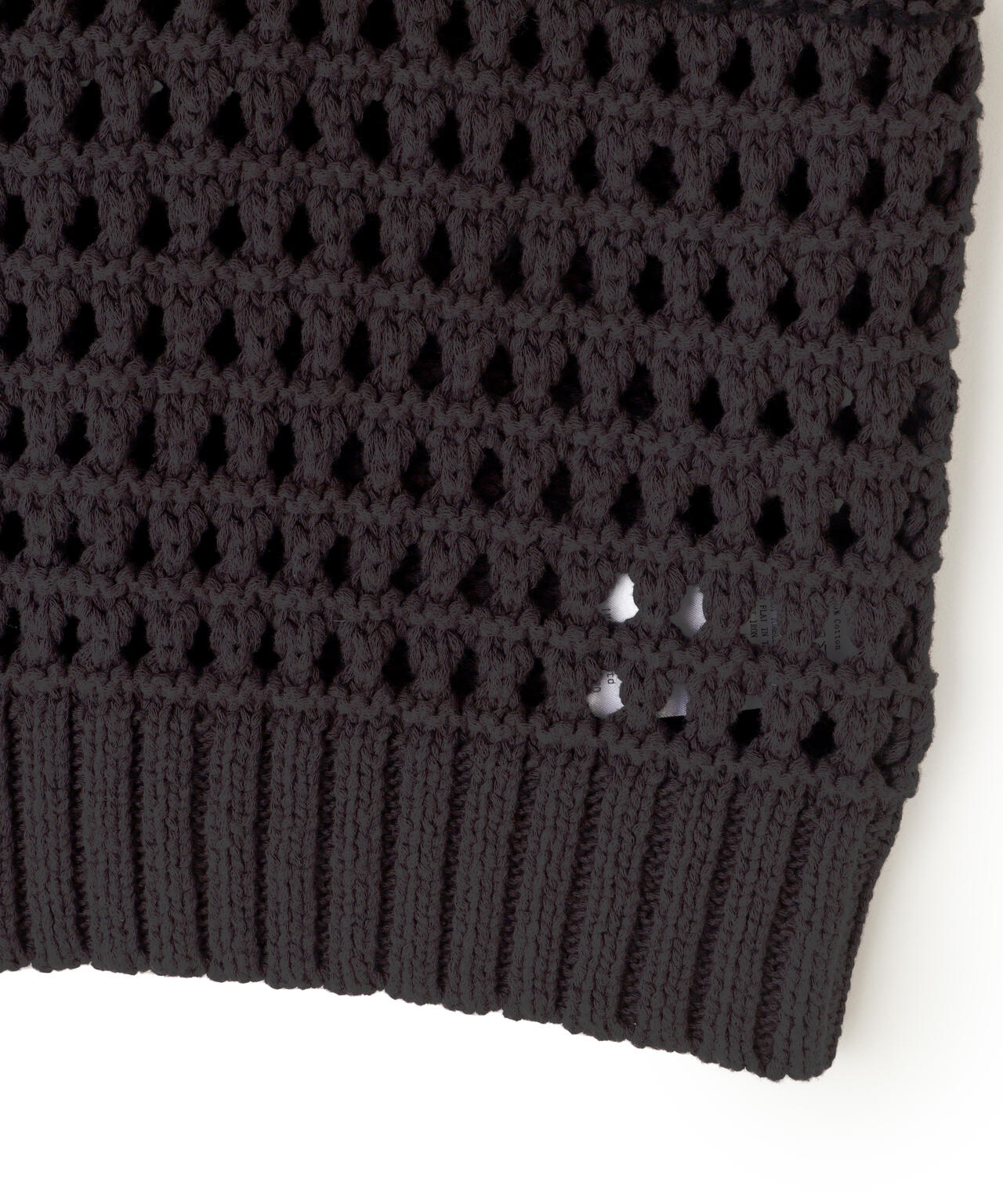 VOLTAGE CONTROL FILTER/ヴォルテージコントロールフィルター/MESH BORDER TIGHT KNIT POLO