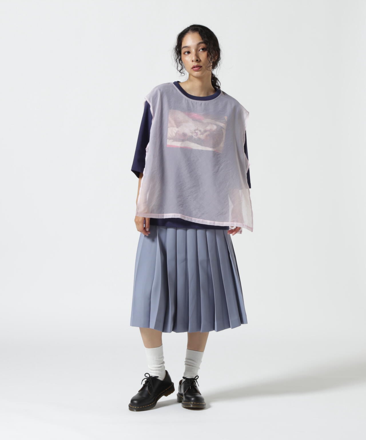 neuron/にゅうろん/レイヤードかまたくん&ゴンザレスTシャツ
