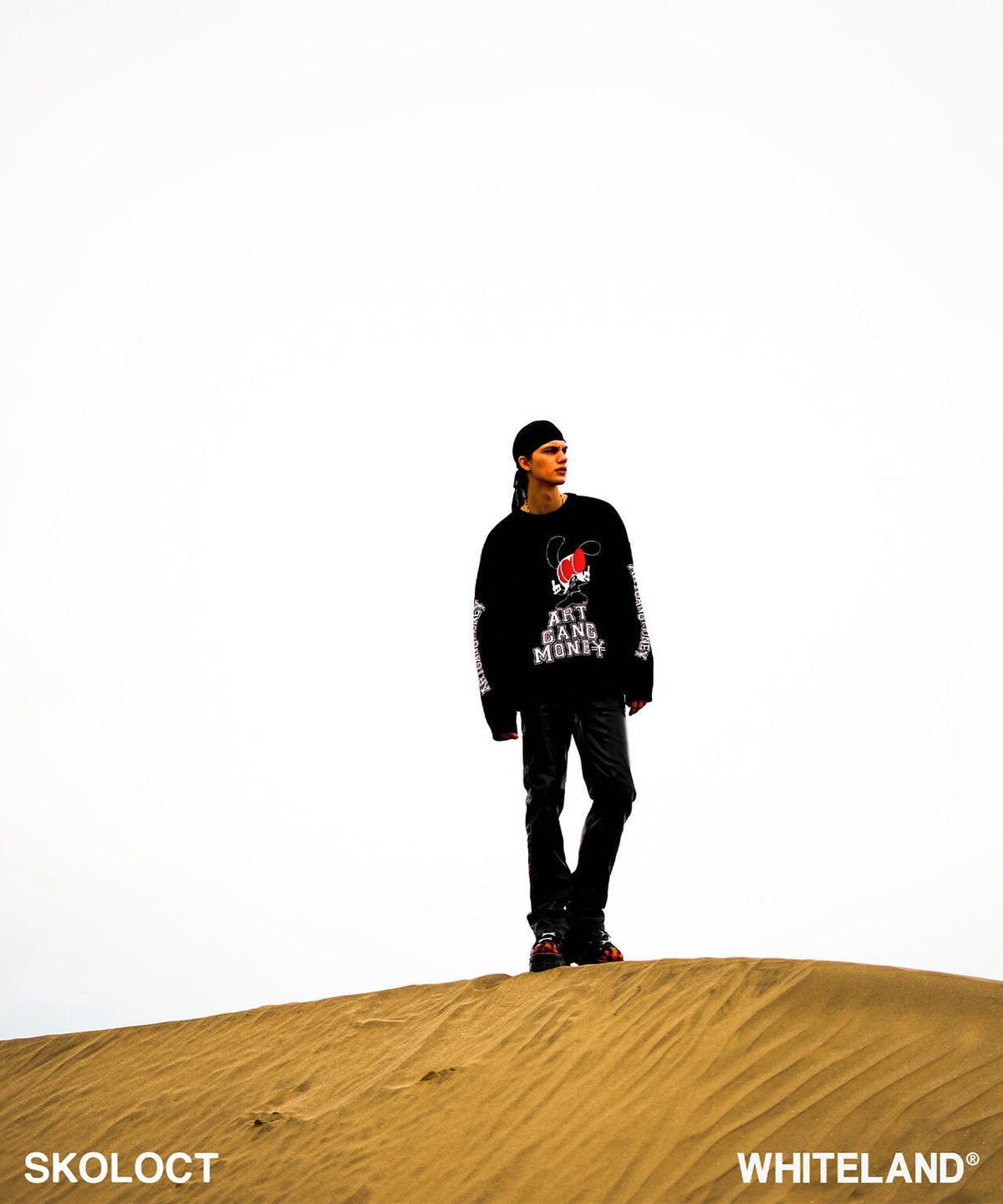 SKOLOCT×WHITELAND/スコロクト×ホワイトランド/FxxK PULL KNIT