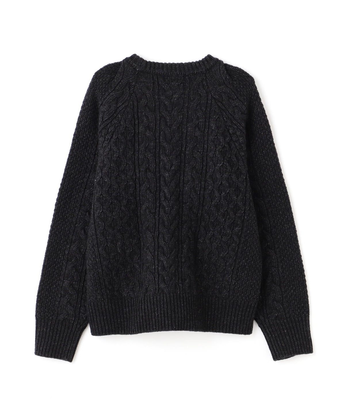 MANOF/マノフ/SHOULDER TUCK CABLE KNIT