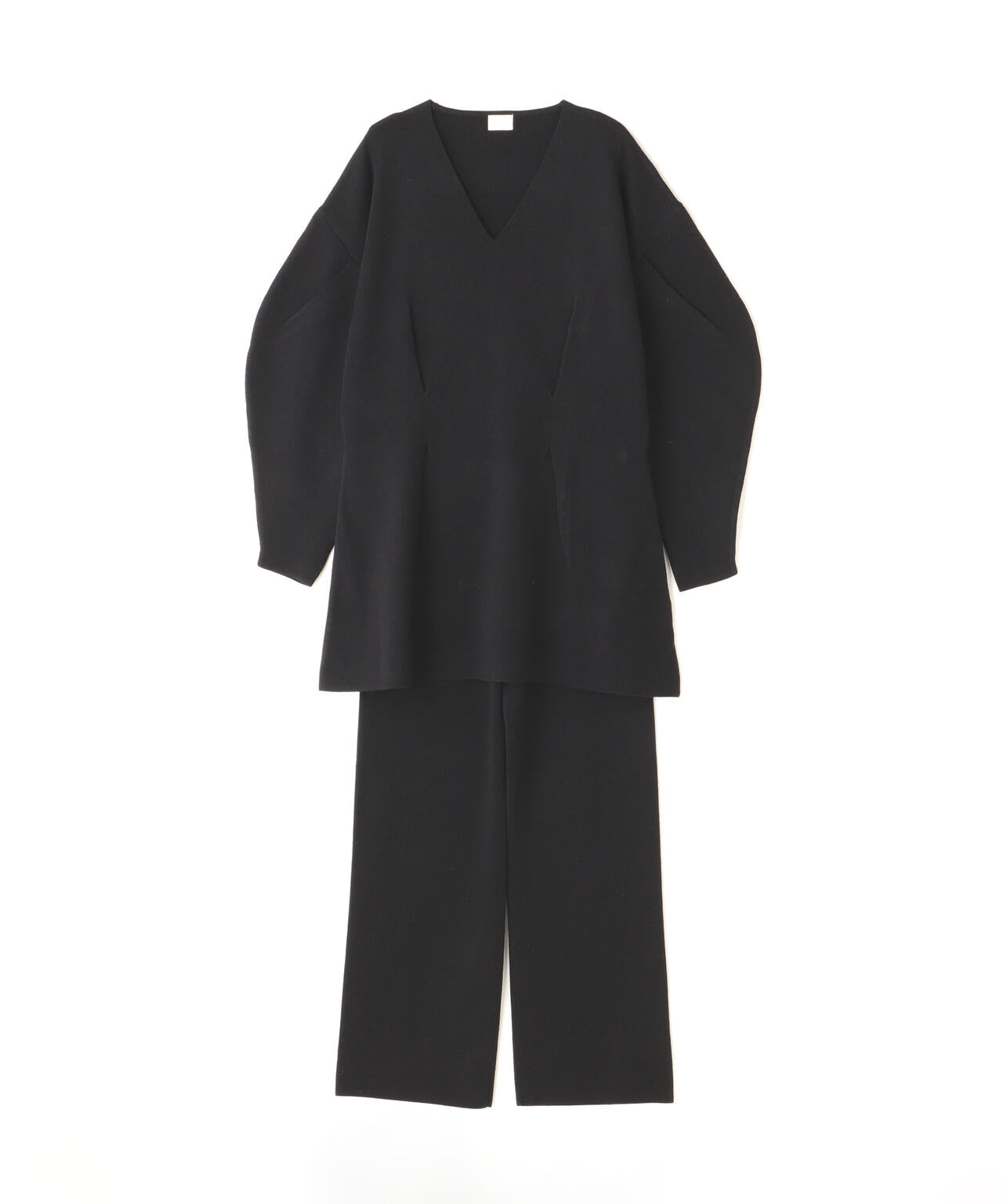 MANOF/マノフ/WAIST TUCK KNIT SET UP