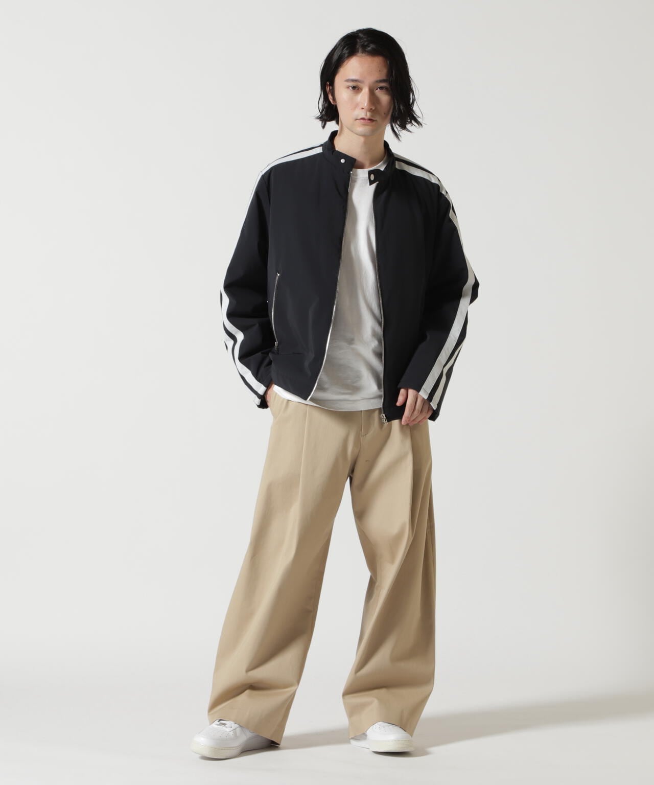 DankeSchon/ダンケシェーン/LAYERNYLON MOTO JACKET