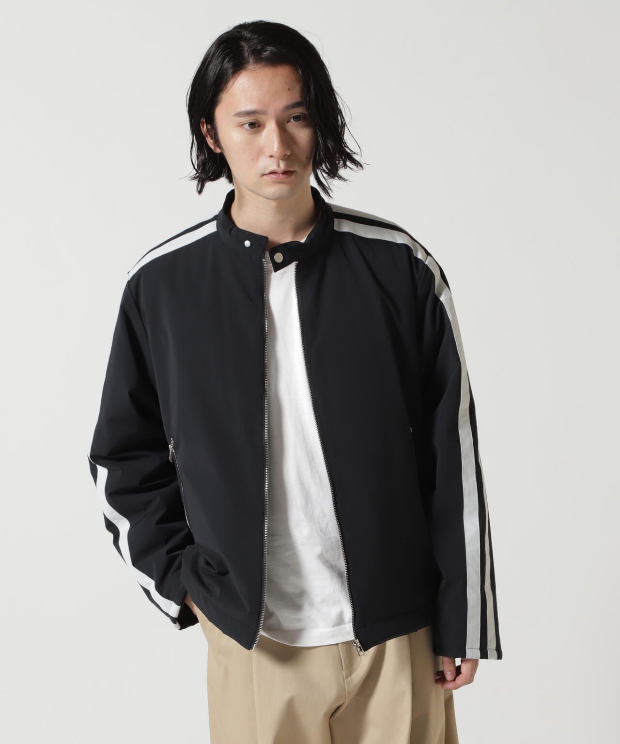 DankeSchon/ダンケシェーン/LAYERNYLON MOTO JACKET