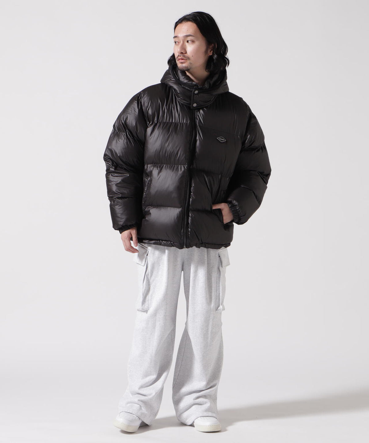 UNKNOWN LONDON/アンノウンロンドン/STUDDED PUFFER JACKET