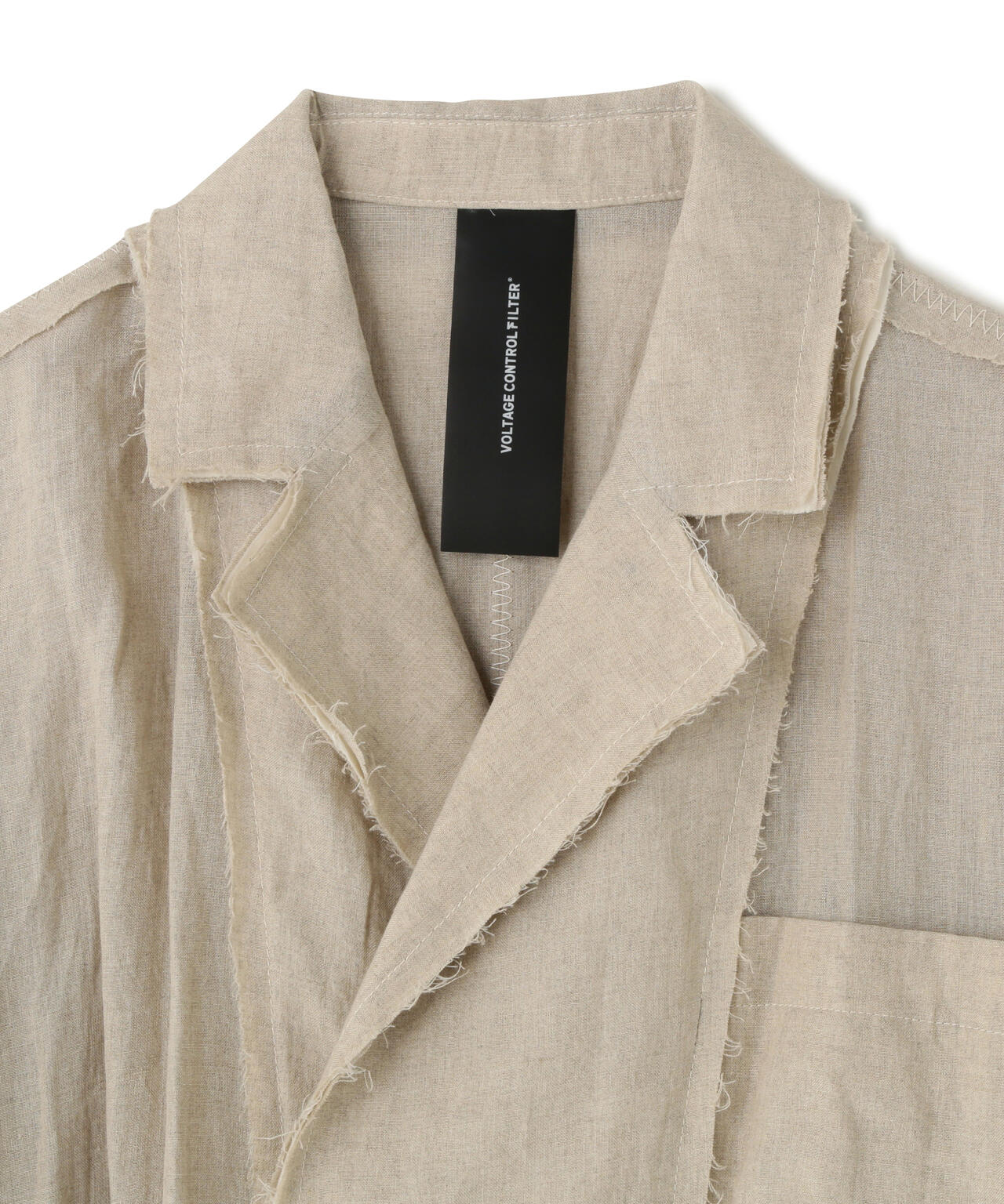 VOLTAGE CONTROL FILTER/ヴォルテージコントロールフィルター/Linen Tielocken Coat
