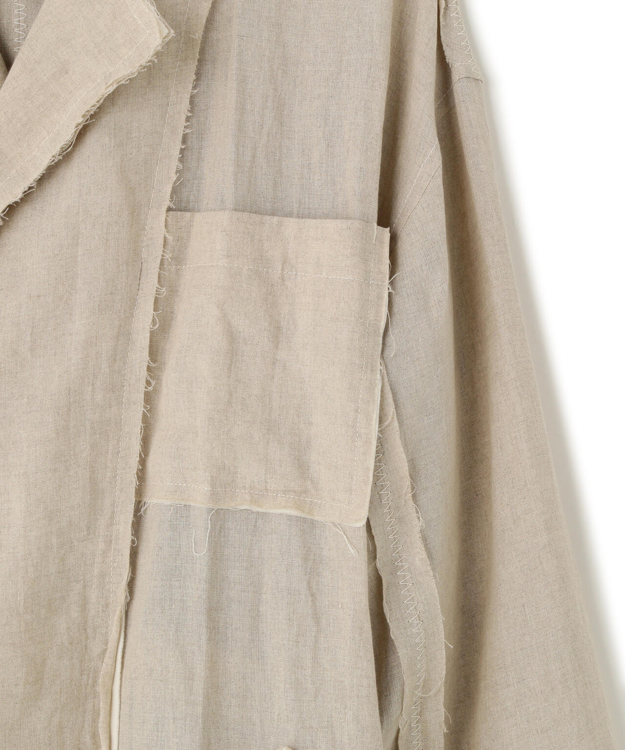 VOLTAGE CONTROL FILTER/ヴォルテージコントロールフィルター/Linen Tielocken Coat