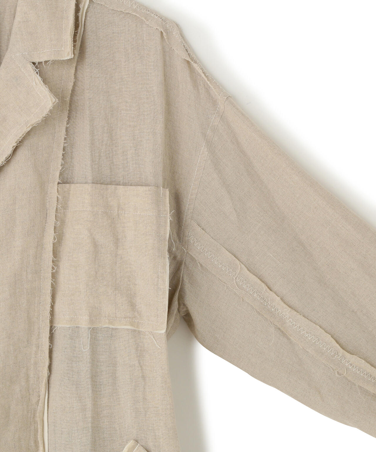 VOLTAGE CONTROL FILTER/ヴォルテージコントロールフィルター/Linen Tielocken Coat