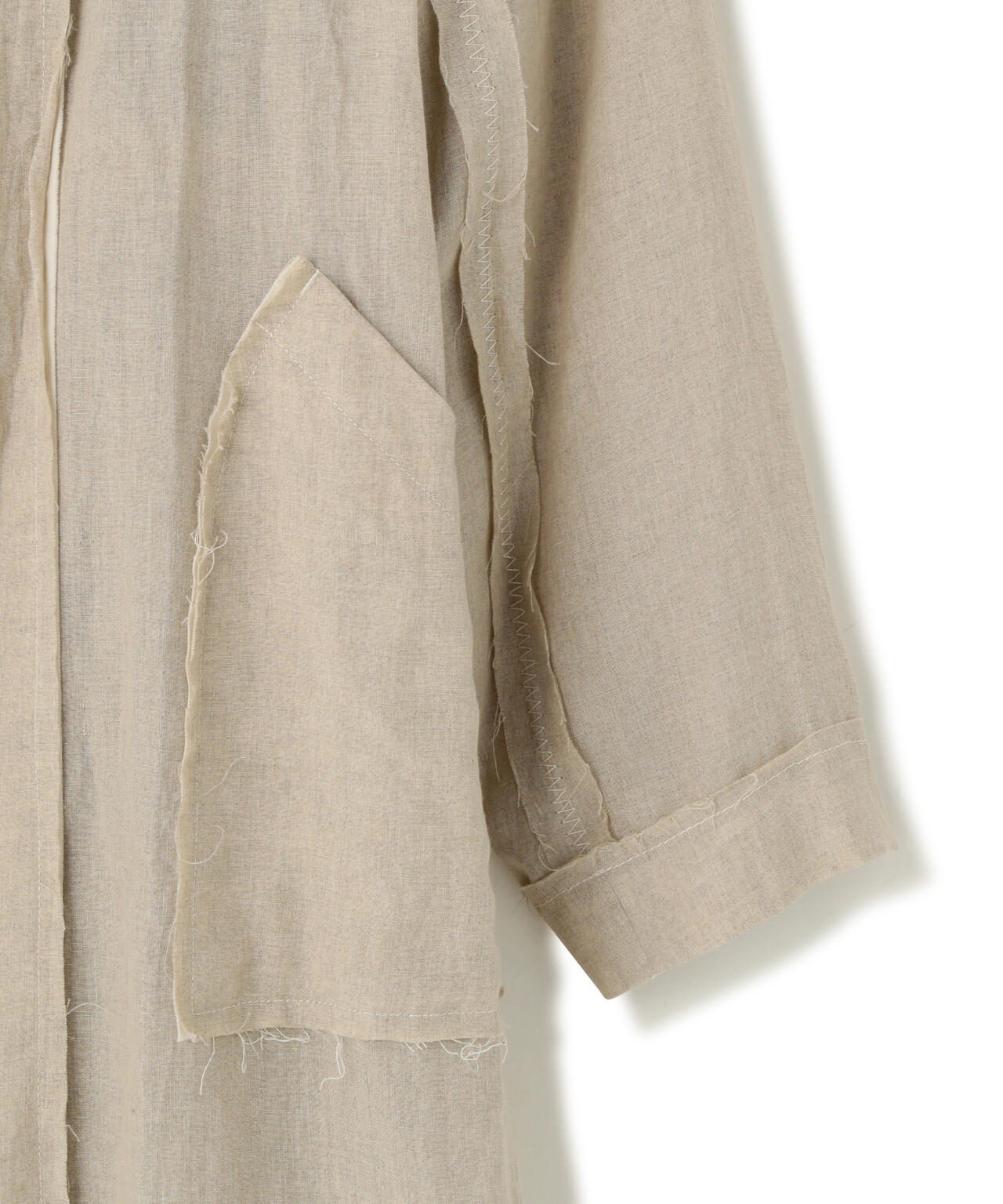 VOLTAGE CONTROL FILTER/ヴォルテージコントロールフィルター/Linen Tielocken Coat