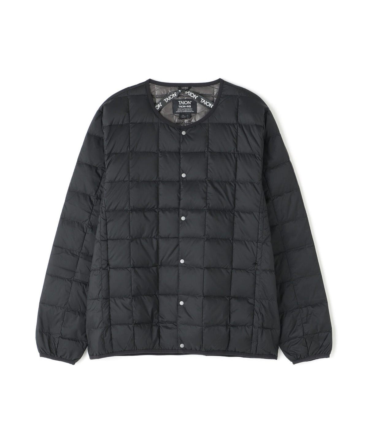 TAION/タイオン/【MENS】CREW NECK BUTTON DOWN JACKET