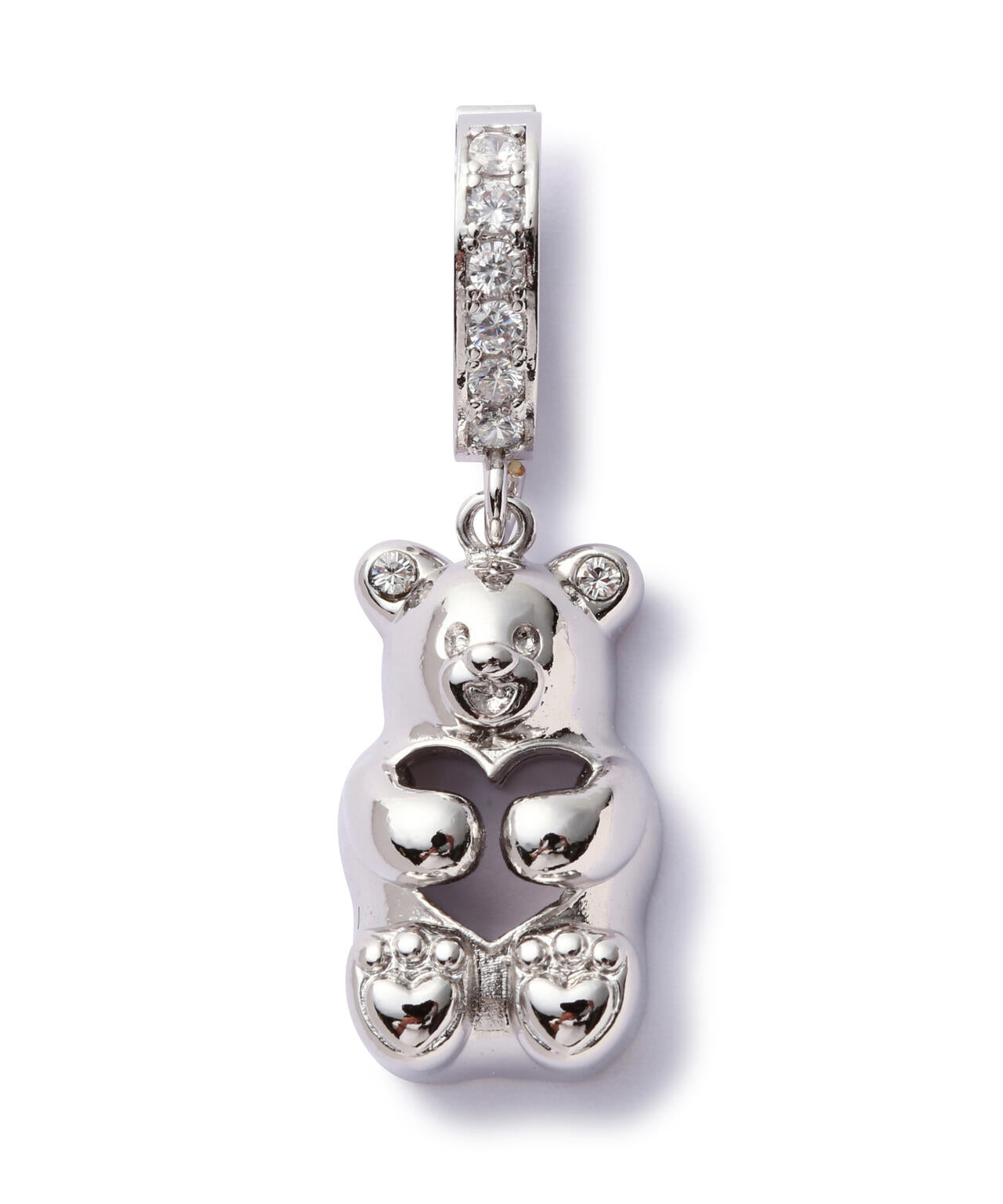 MIKSHIMAI/ミクシマイ/HEART METAL BEAR PENDANT