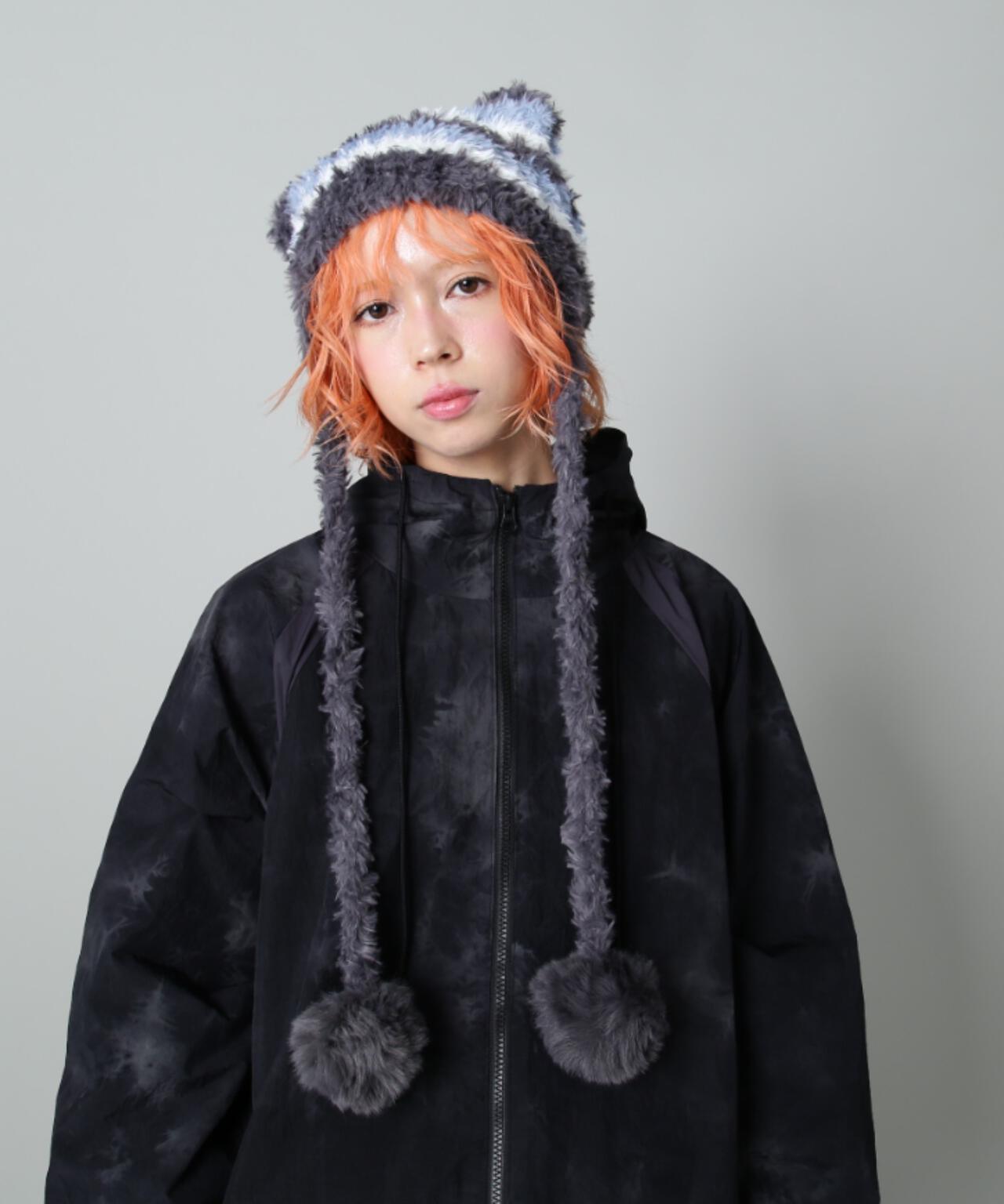 【WEB限定】SIS/エスアイエス/ボンボンネコミミニットCAP