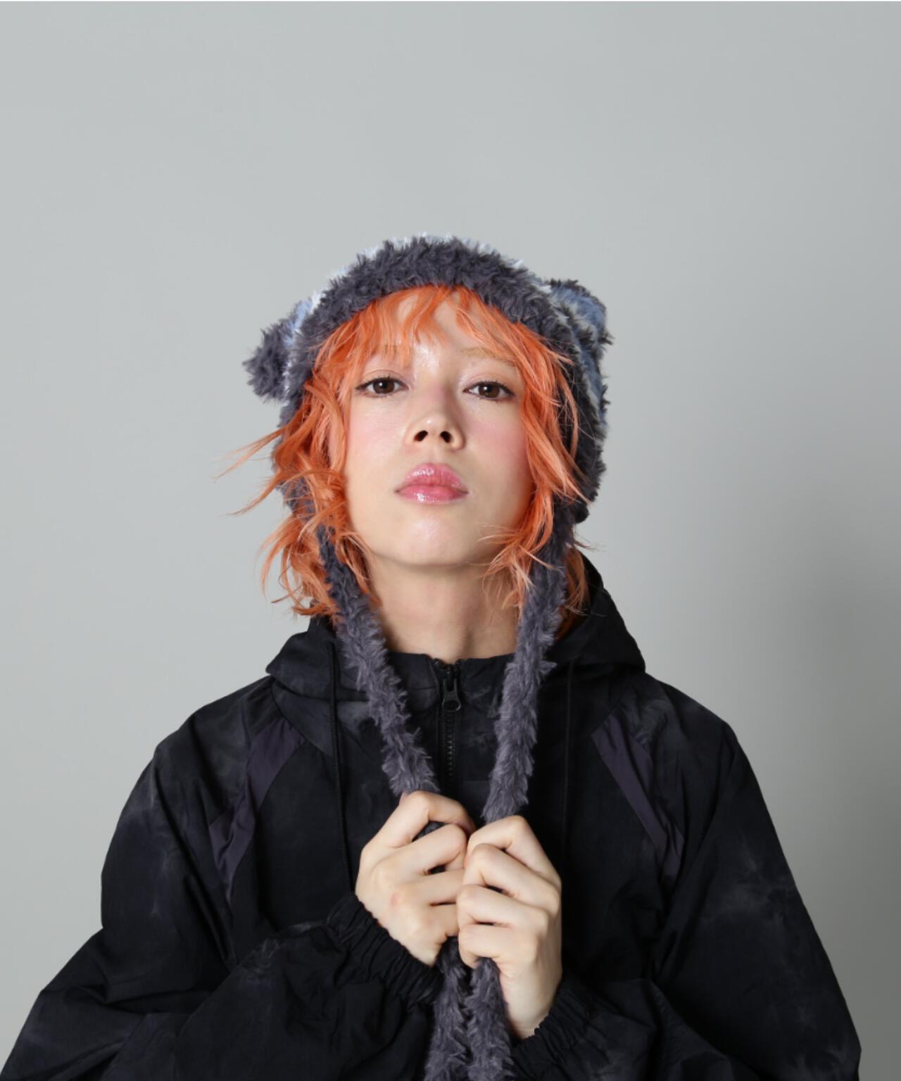 【WEB限定】SIS/エスアイエス/ボンボンネコミミニットCAP