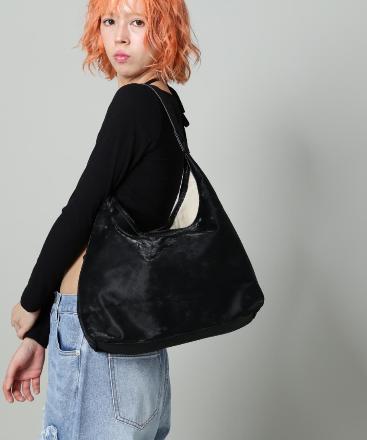 【WEB限定】SIS/エスアイエス/ベロアショルダーバッグ