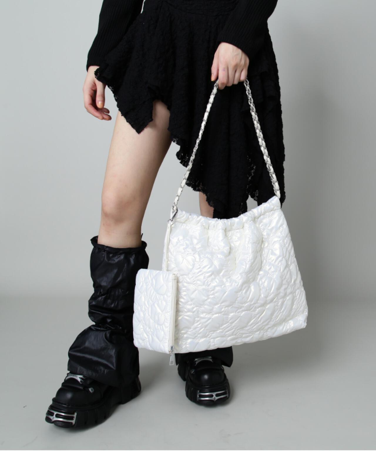 【WEB限定】SIS/エスアイエス/ハートキルティングバッグ