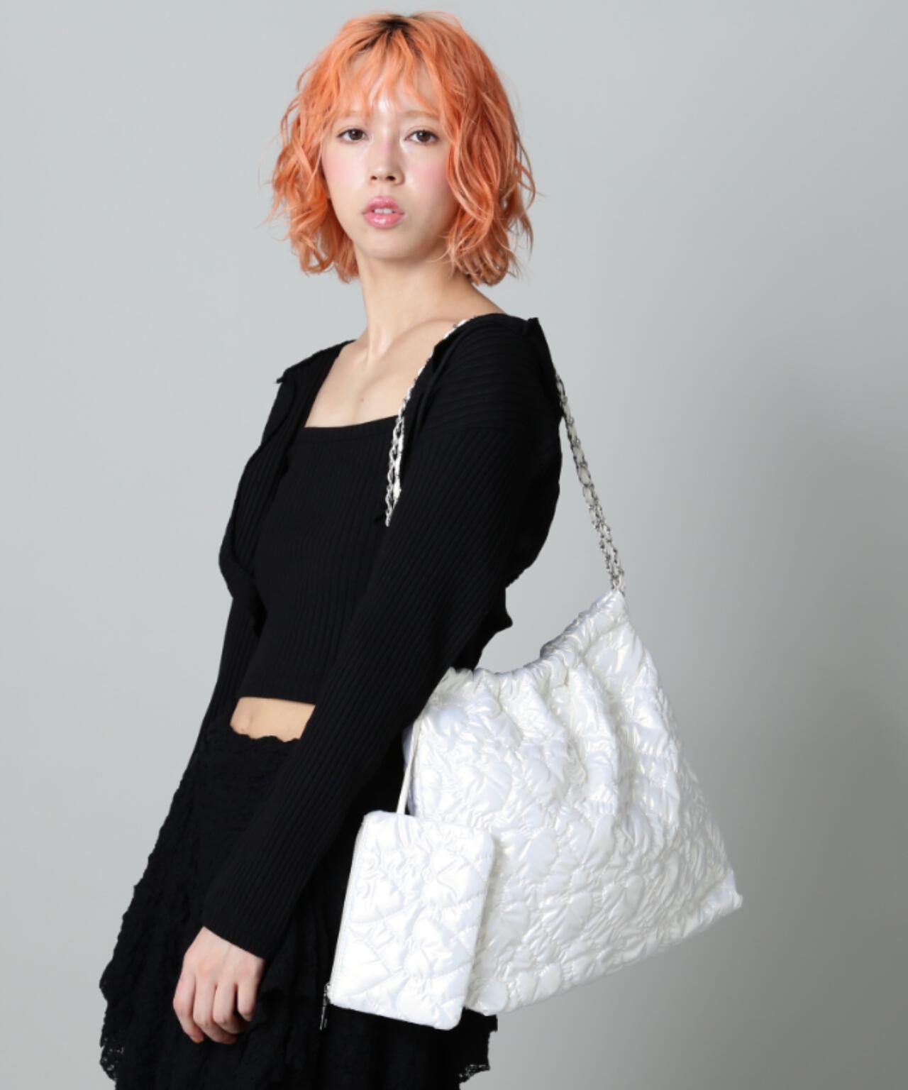 【WEB限定】SIS/エスアイエス/ハートキルティングバッグ