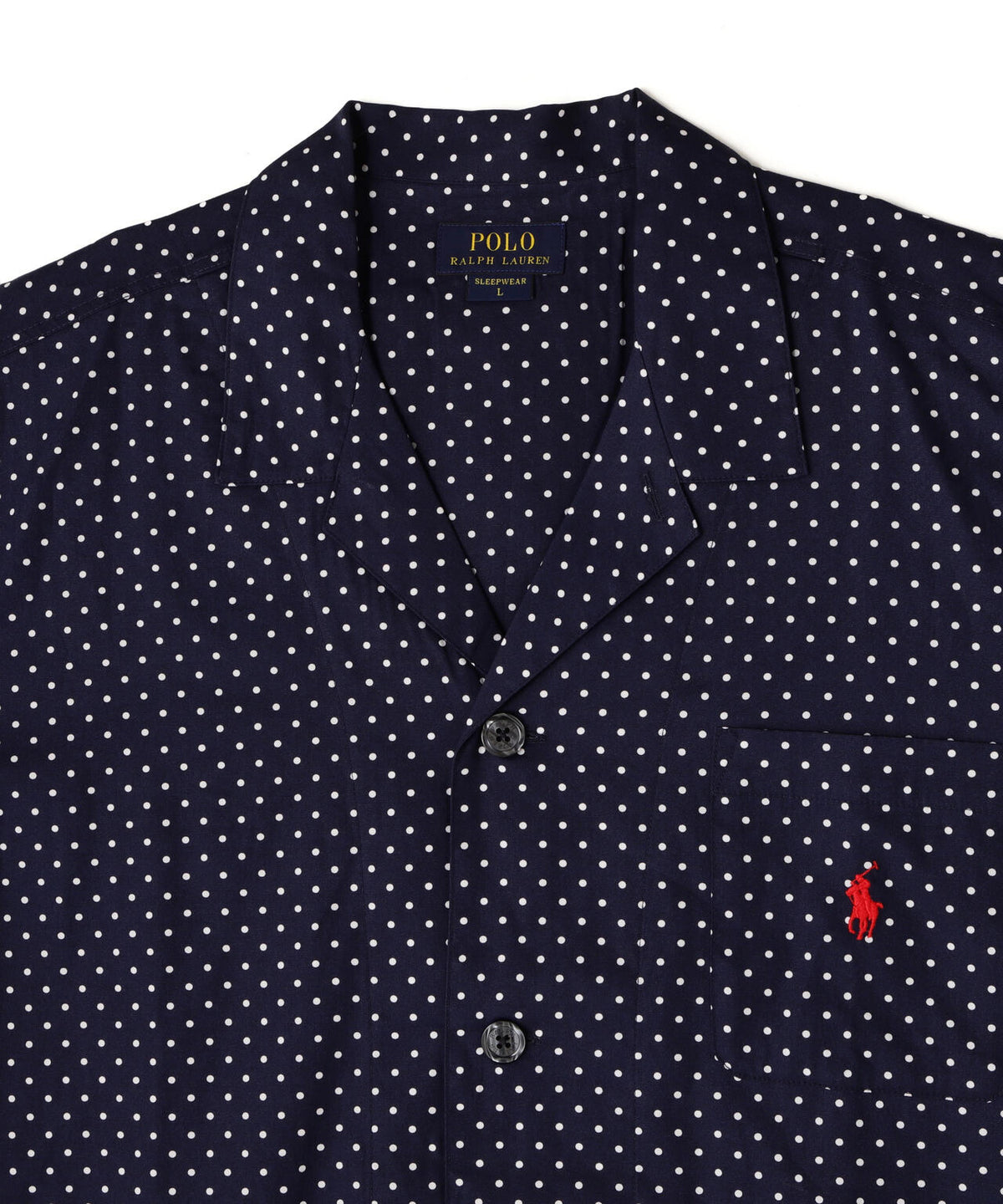 POLO RALPH LAUREN/ポロラルフローレン/PIN DOT PRINTED PAJAMA