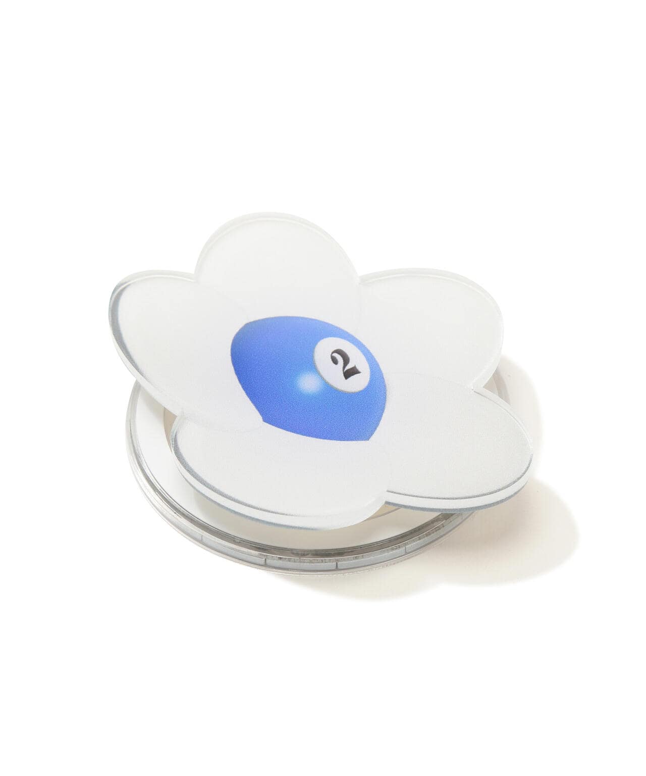 nib.earth/ニブアース/2BALL FLOWER ACRYLIC TOK MAGSAFE TOK(マグネット式)
