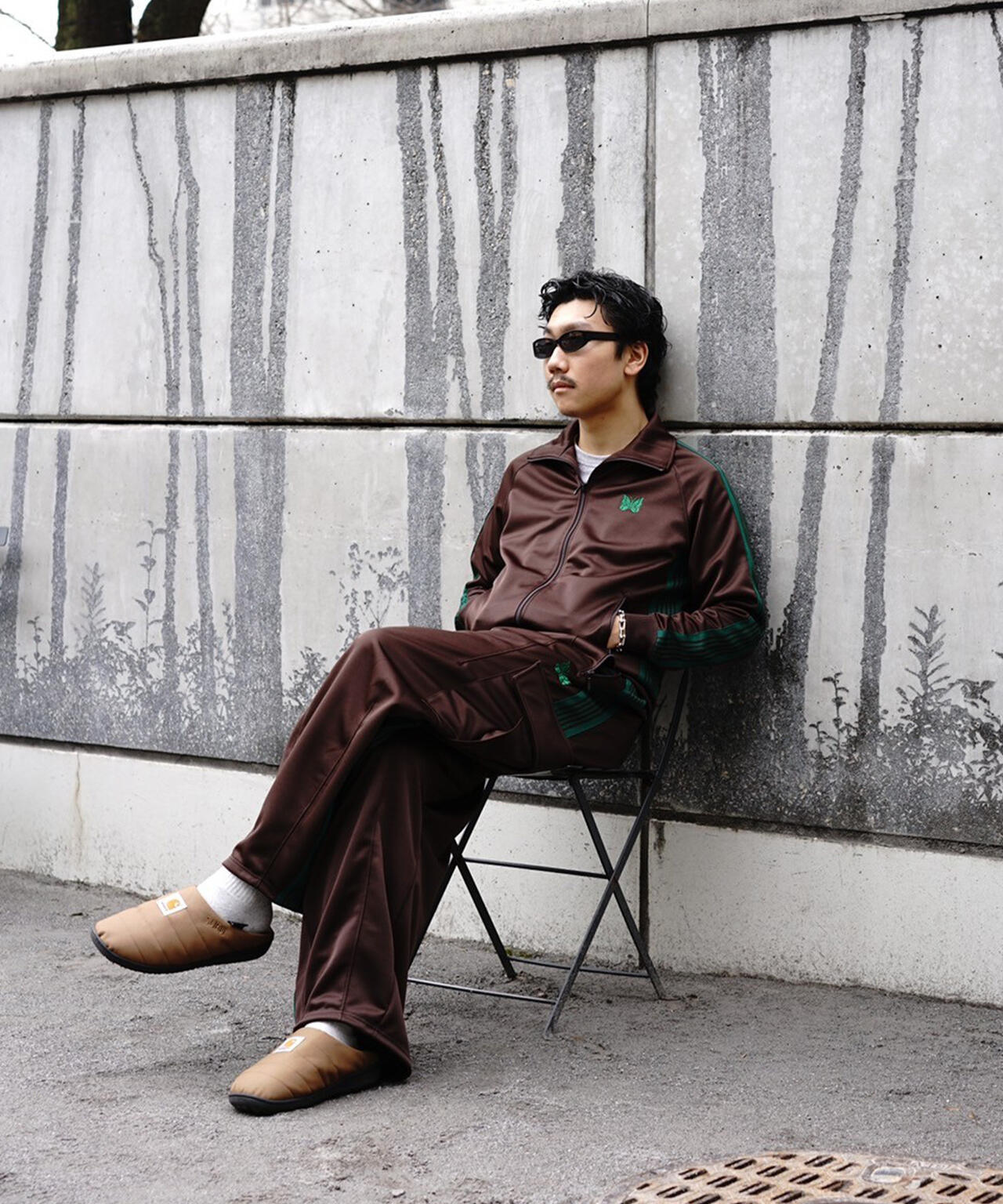 NEEDLES/ニードルズ/【LHP EXCLUSIVE】H.D.TRACK PANT - BDU POLY SMOOTH