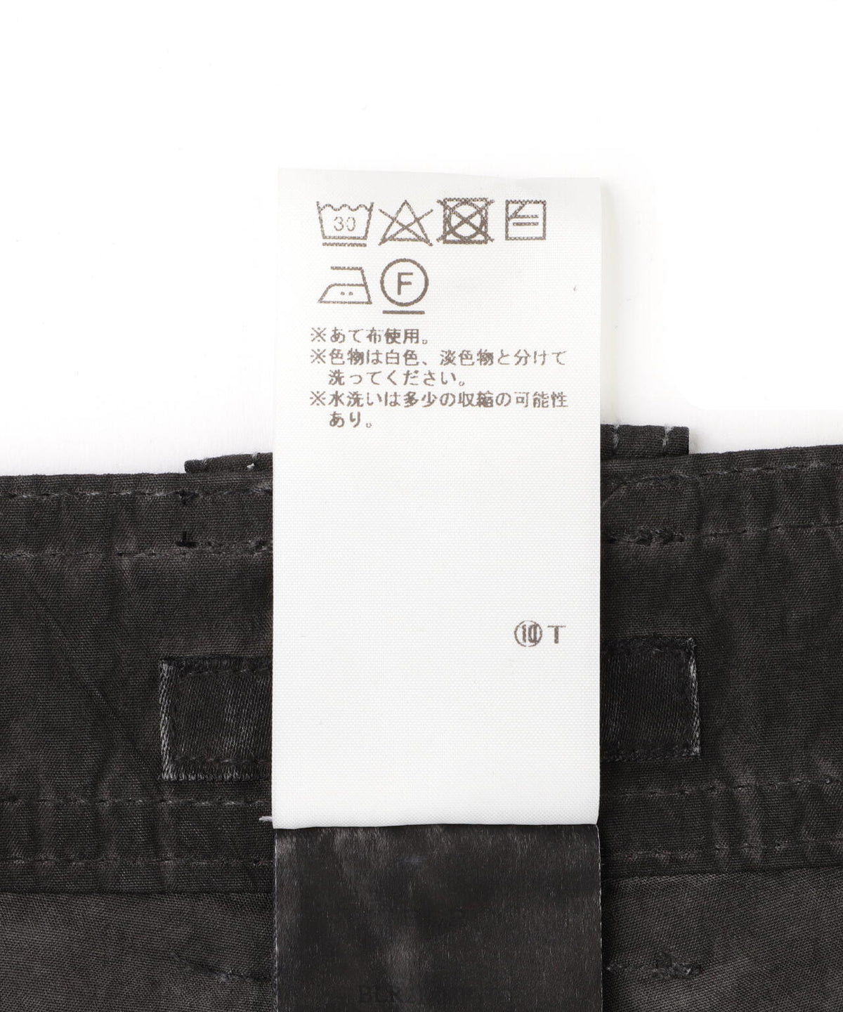 BLR/ビーエルアール/DYED MILTI - P NYLON PARACHUTE PANTS