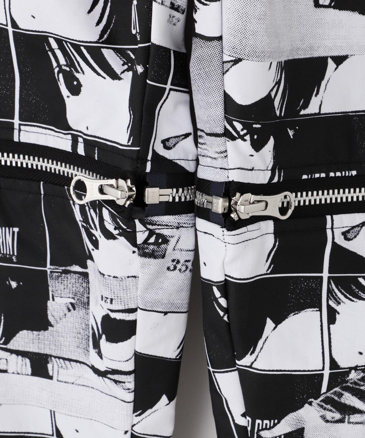 overprint/オーバープリント/FACE KNEE ZIP PANTS