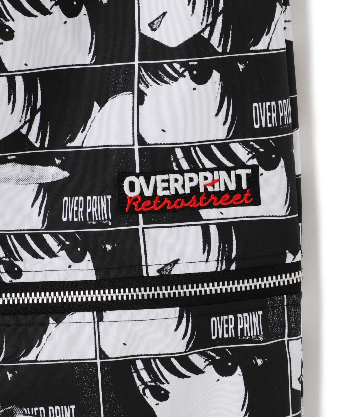 overprint/オーバープリント/FACE KNEE ZIP PANTS