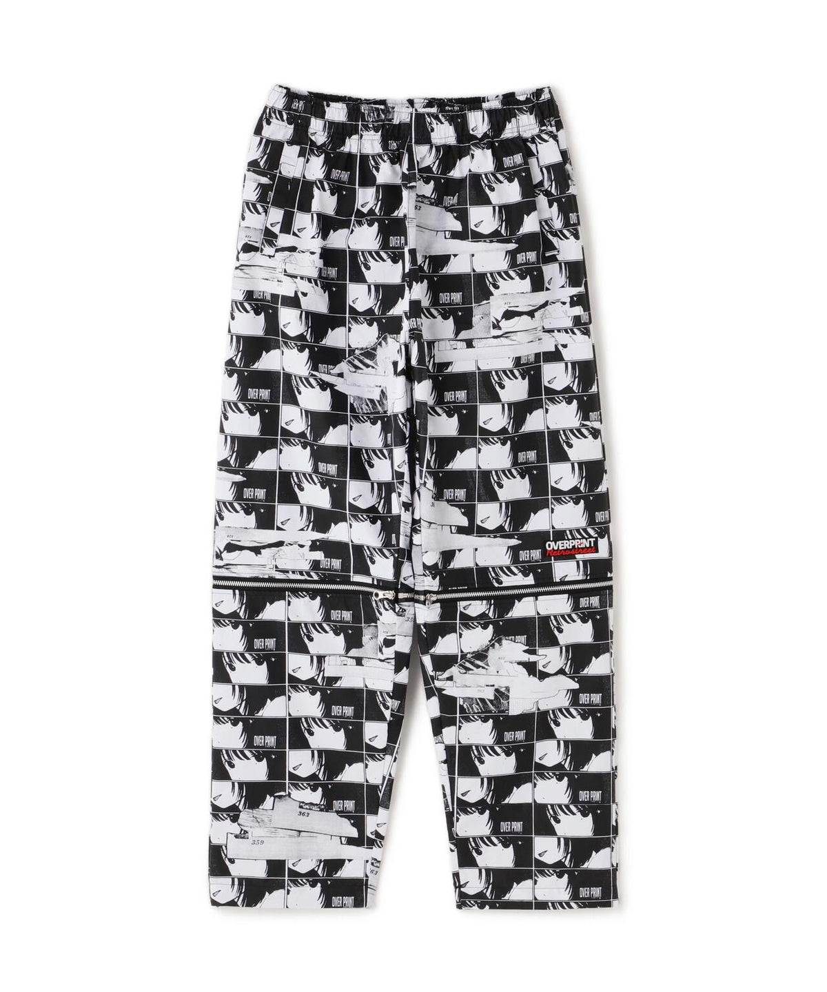 overprint/オーバープリント/FACE KNEE ZIP PANTS
