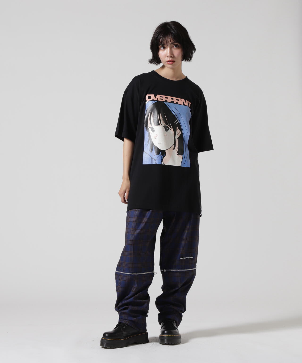 overprint/オーバープリント/SATAN KNEE ZIP PANTS