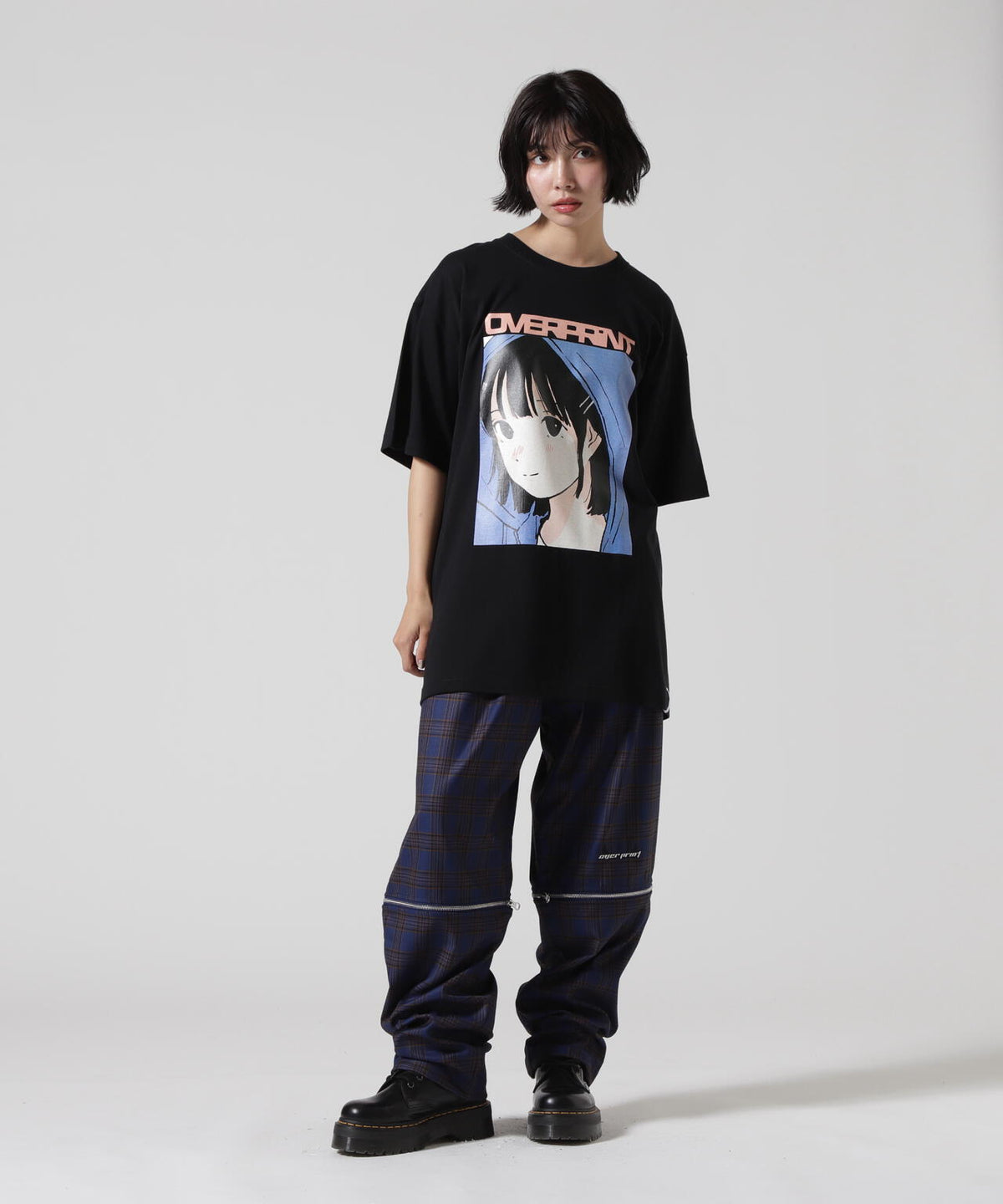 overprint/オーバープリント/SATAN KNEE ZIP PANTS