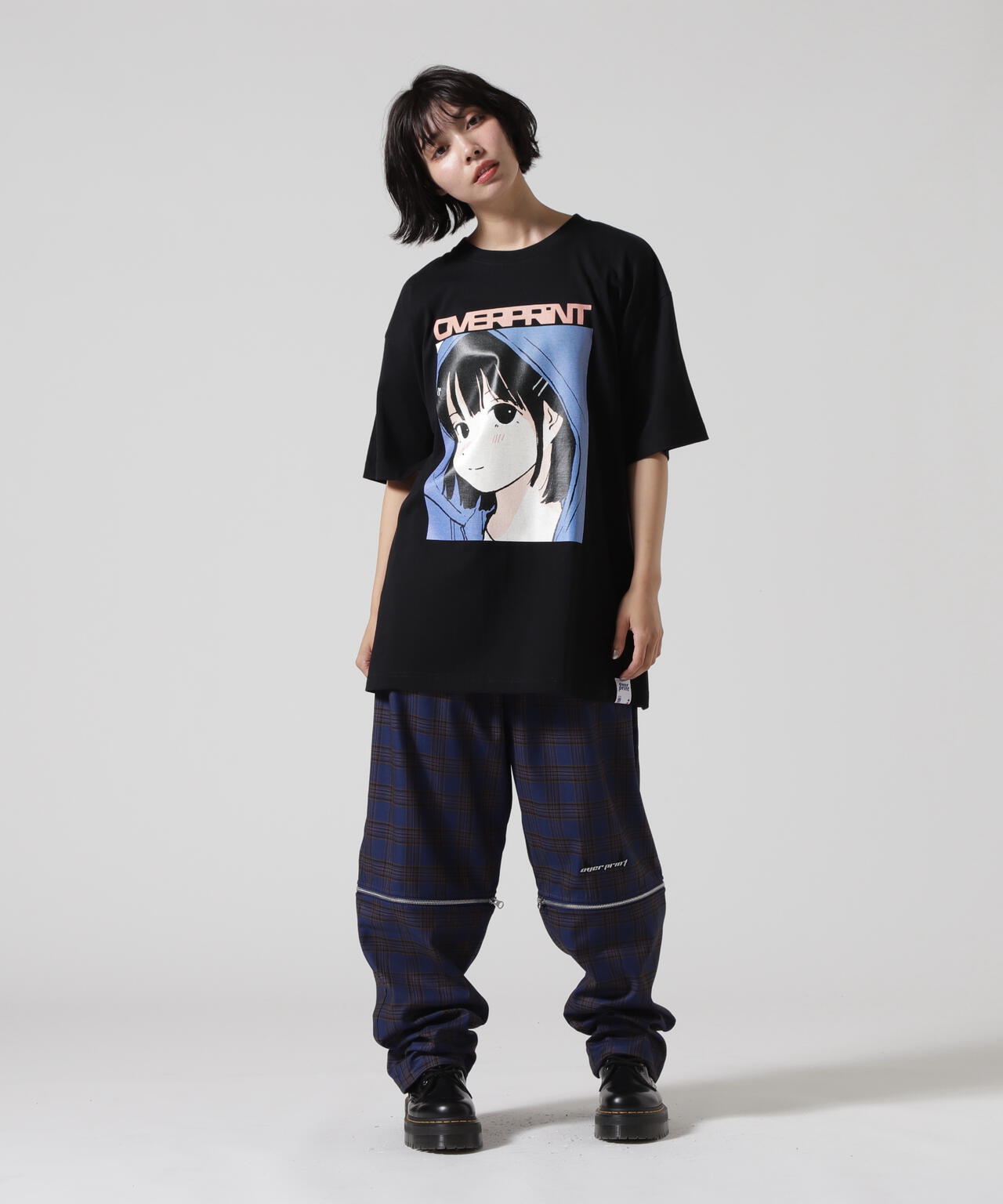 overprint/オーバープリント/SATAN KNEE ZIP PANTS
