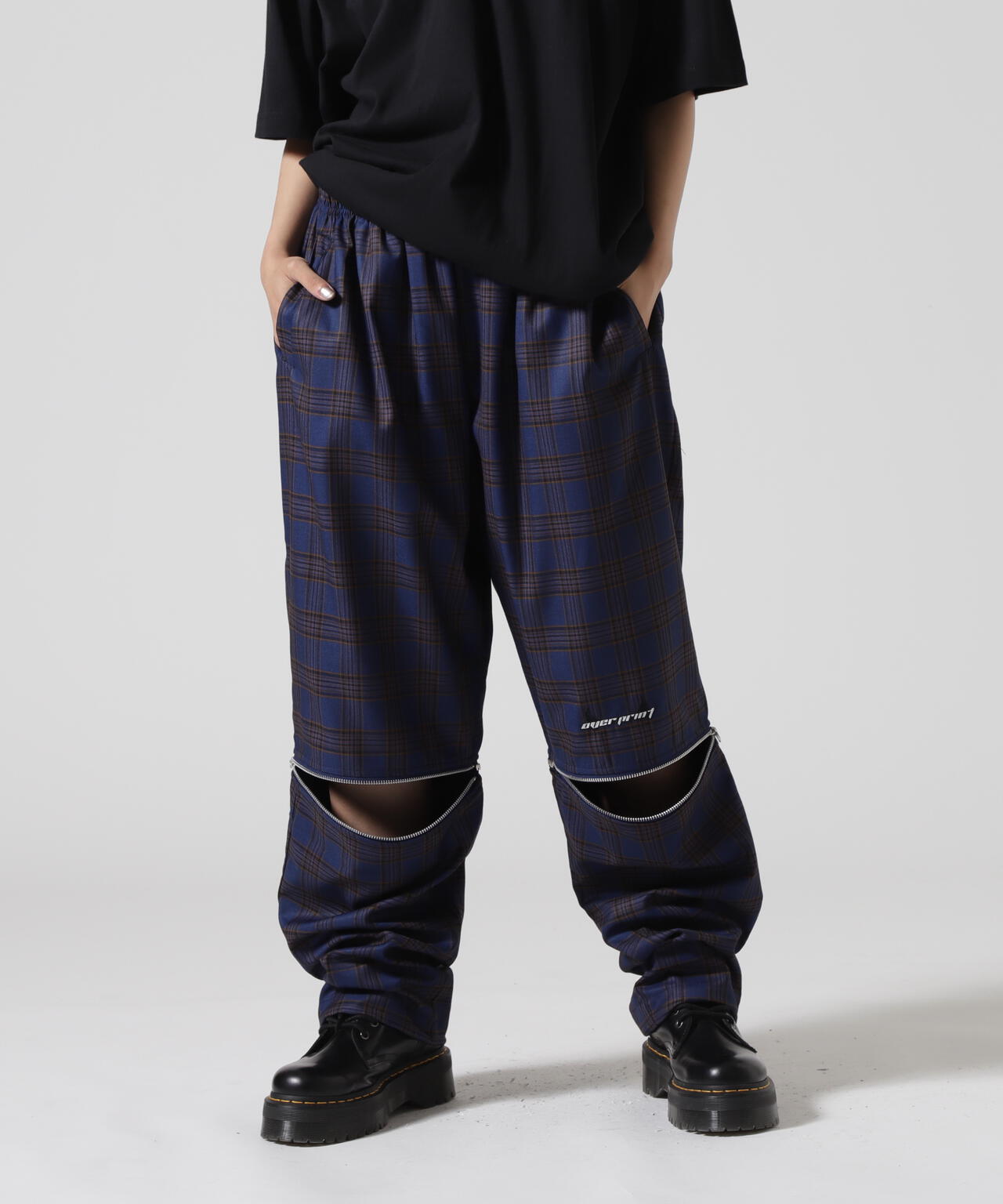 overprint/オーバープリント/SATAN KNEE ZIP PANTS