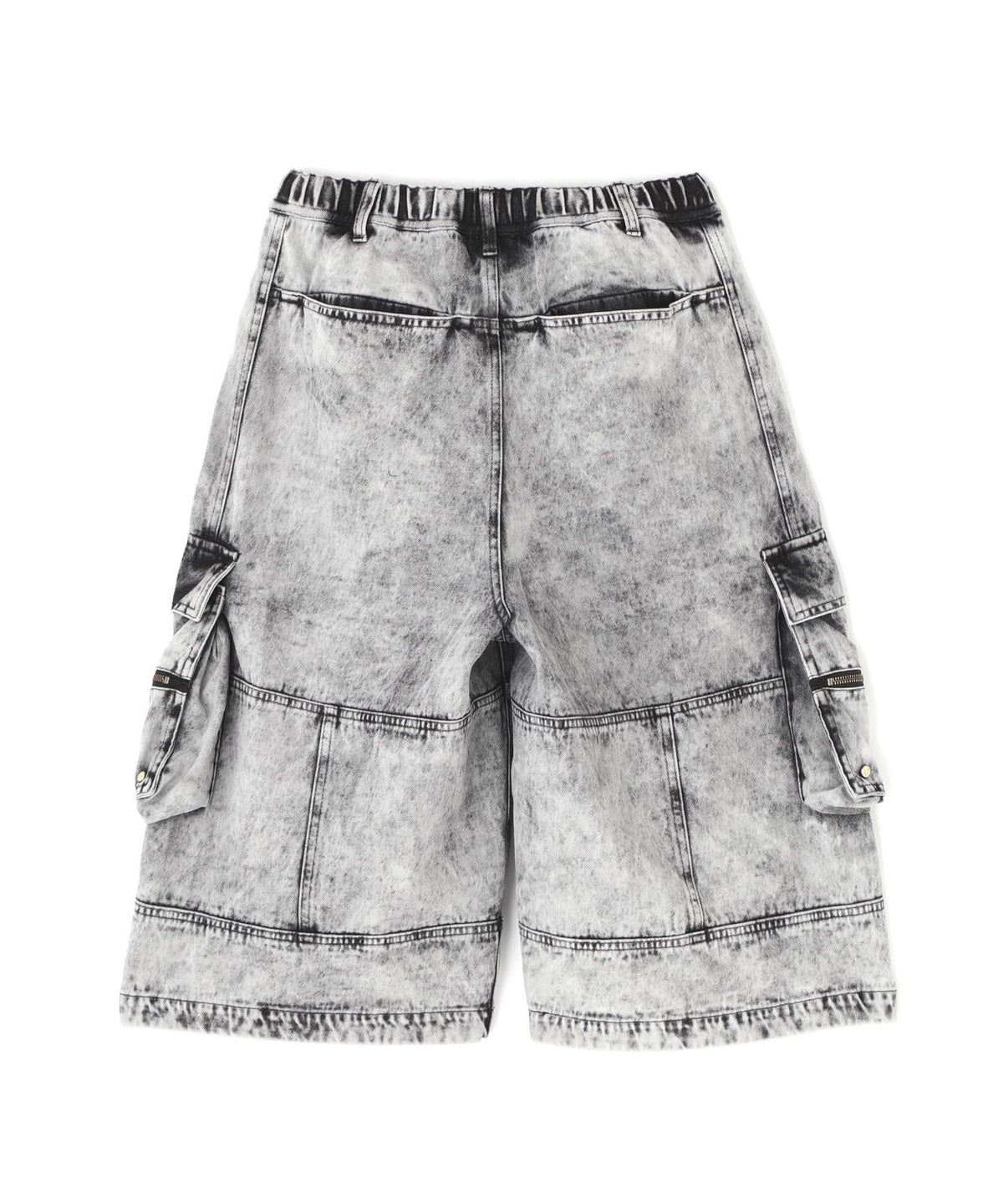 DankeSchon/ダンケシェーン/CHEMIBLEACH DENIM CARGO SHORTS